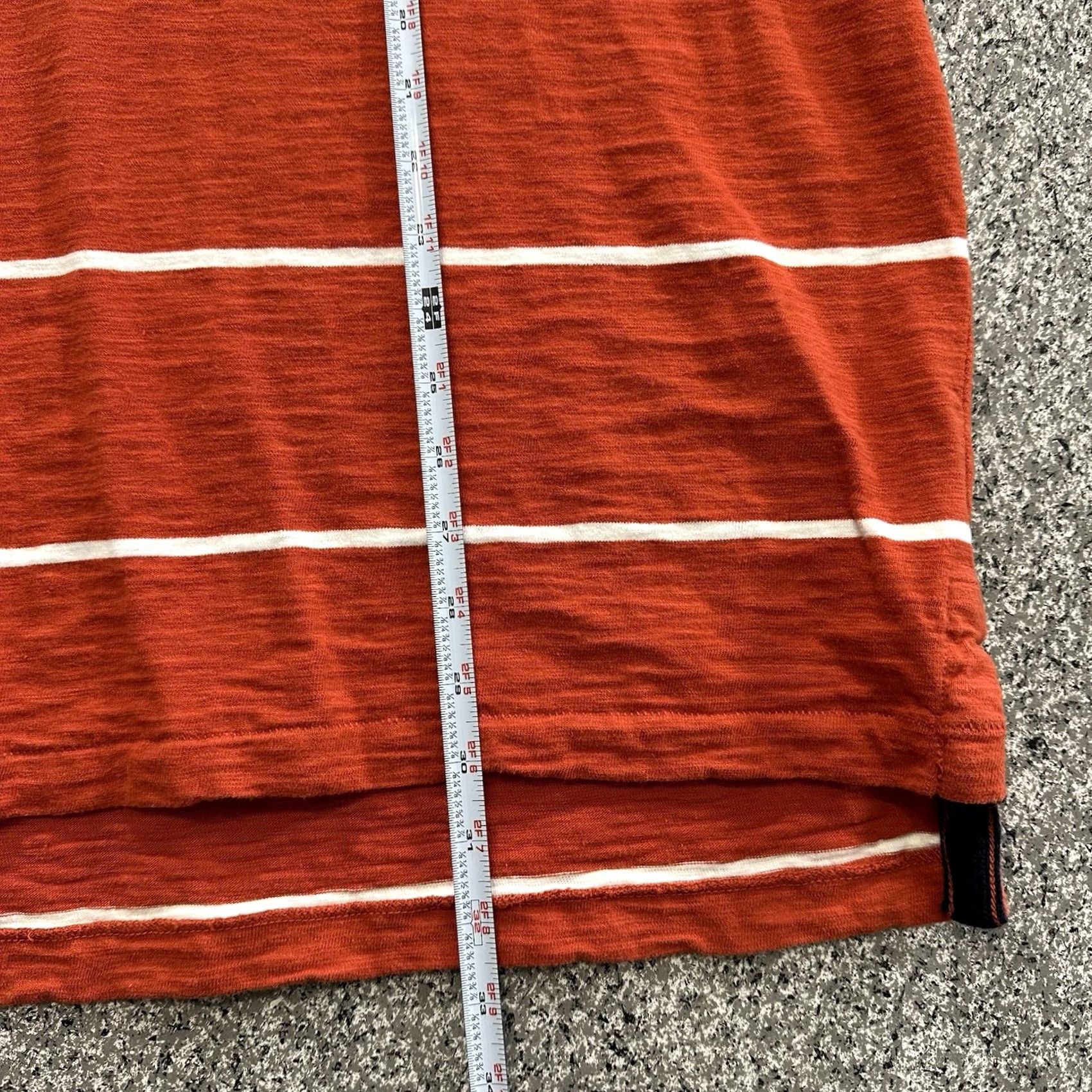 American Eagle Outfitters VINTAGE American Eagle Shirt Mens 2XL Orange Striped Polo Long Sleeve Shirt Size US XXL / EU 58 / 5 - 5 Thumbnail