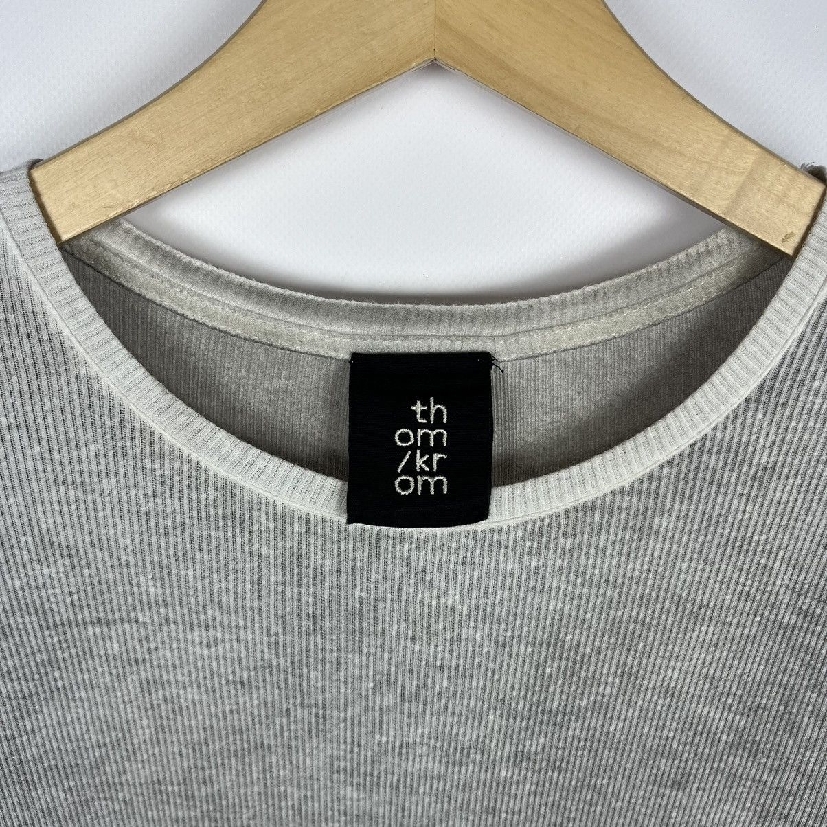 Thom Krom Thom Krom dirty grey Avant-Garde Longsleeve Size US M / EU 48-50 / 2 - 4 Thumbnail