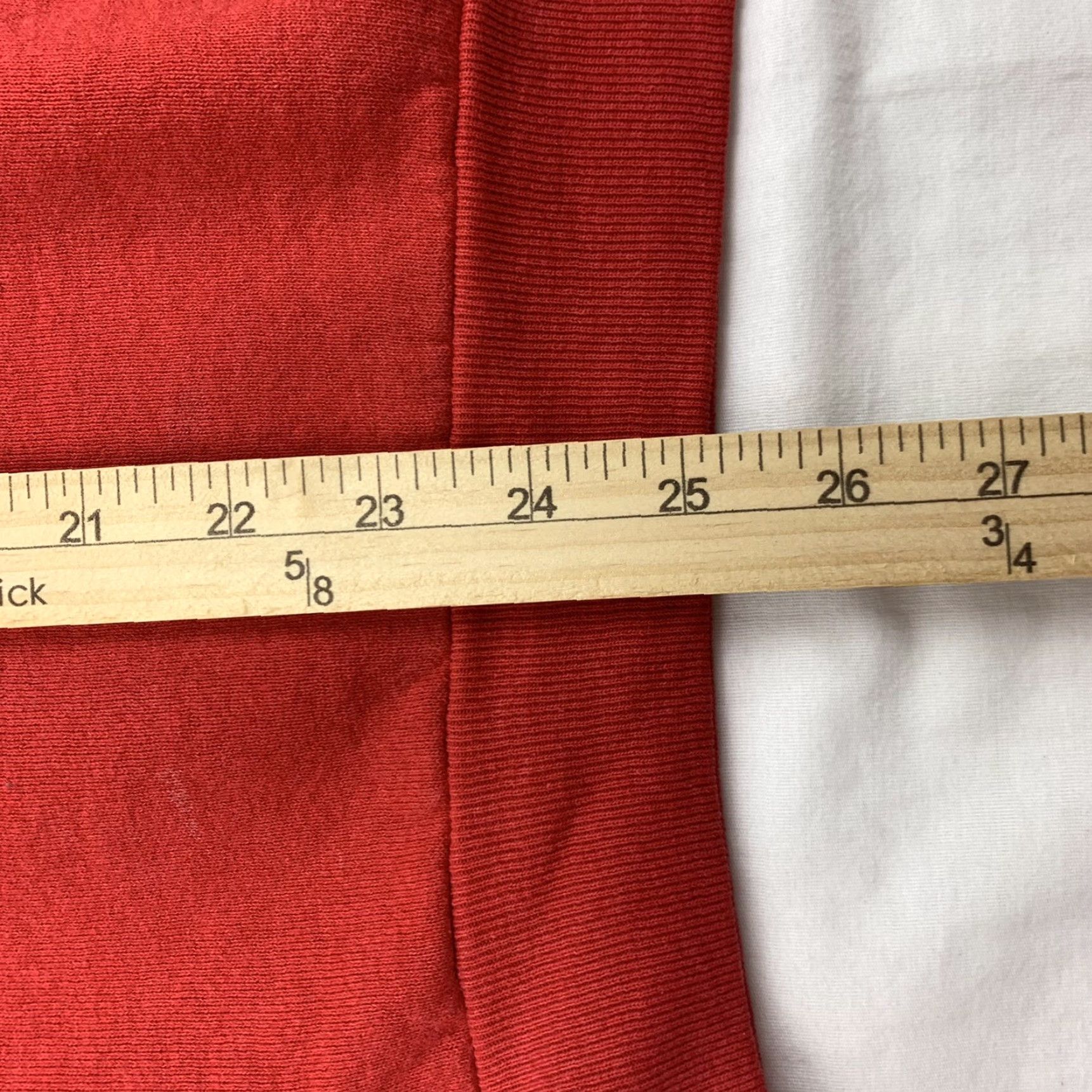 Fruit Of The Loom VINTAGE Fruit of the Loom Nexus Hair Care Sweatshirt XL Red Embroidered Crewneck Activewear 90s Womens Size XL / US 12-14 / IT 48-50 - 6 Thumbnail