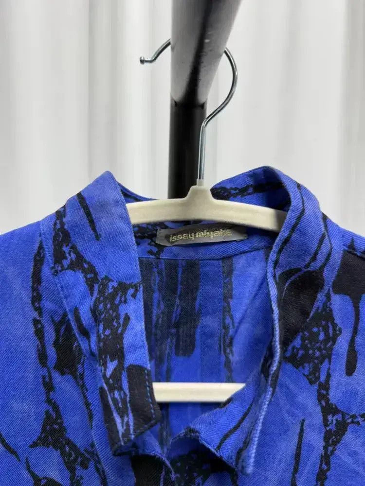 Issey Miyake Sz 9 Issey Miyake Vintage Tie-dye Shirt-2507 Size US L / EU 52-54 / 3 - 2 Thumbnail
