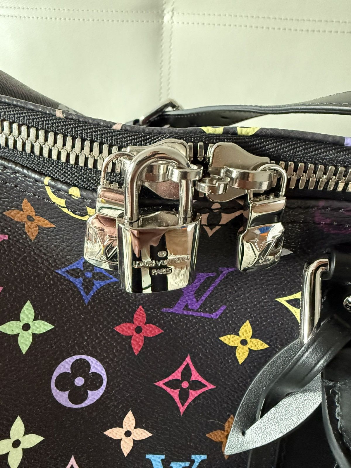 Louis Vuitton × Takashi Murakami Murakami x Louis Vuitton Keepall 50 Bandouliere Size ONE SIZE - 6 Thumbnail