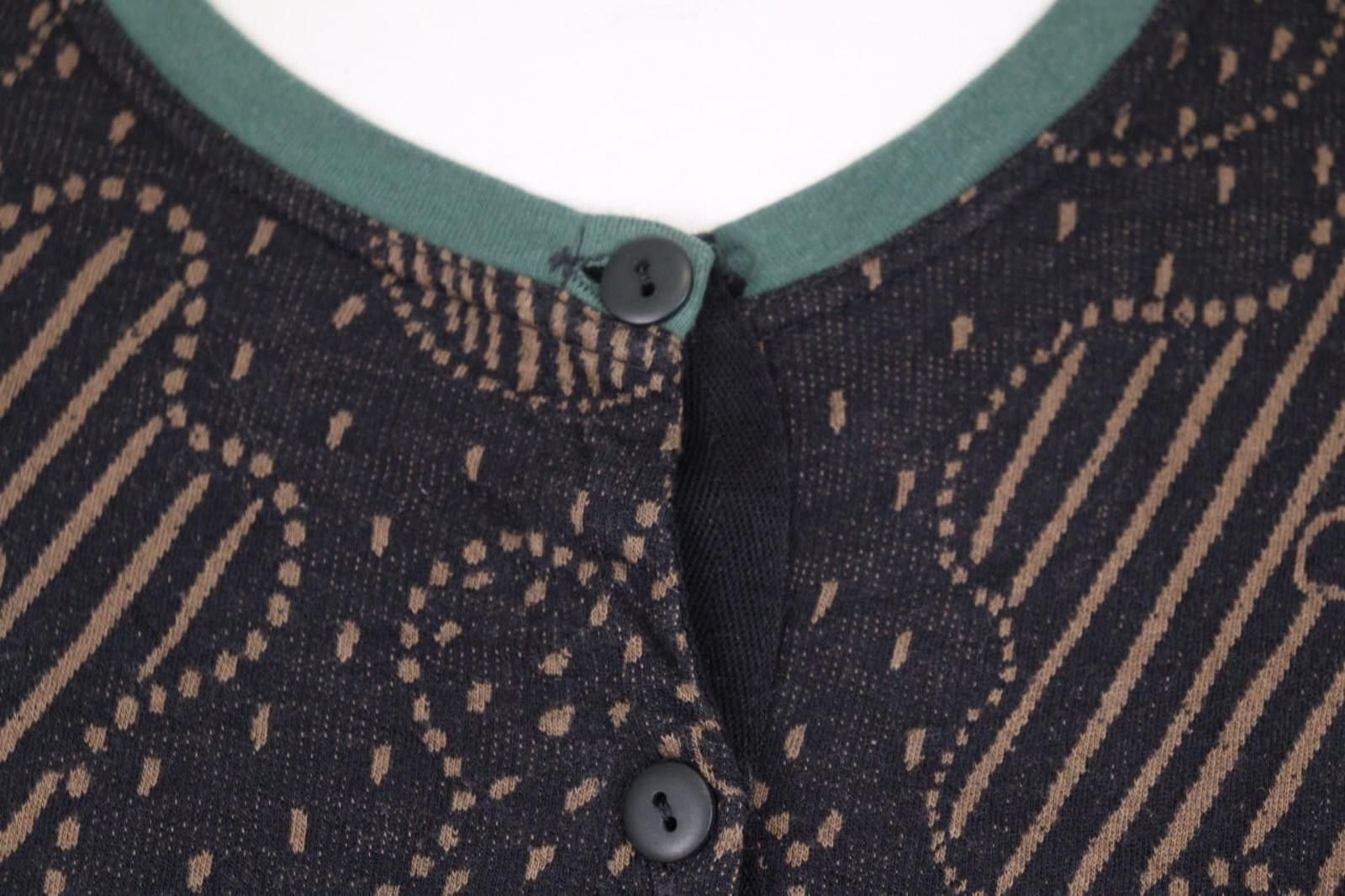 Designer Gudrun Sjödén Multicolor Floral Cotton Cardigan Size S Size S / US 4 / IT 40 - 4 Thumbnail