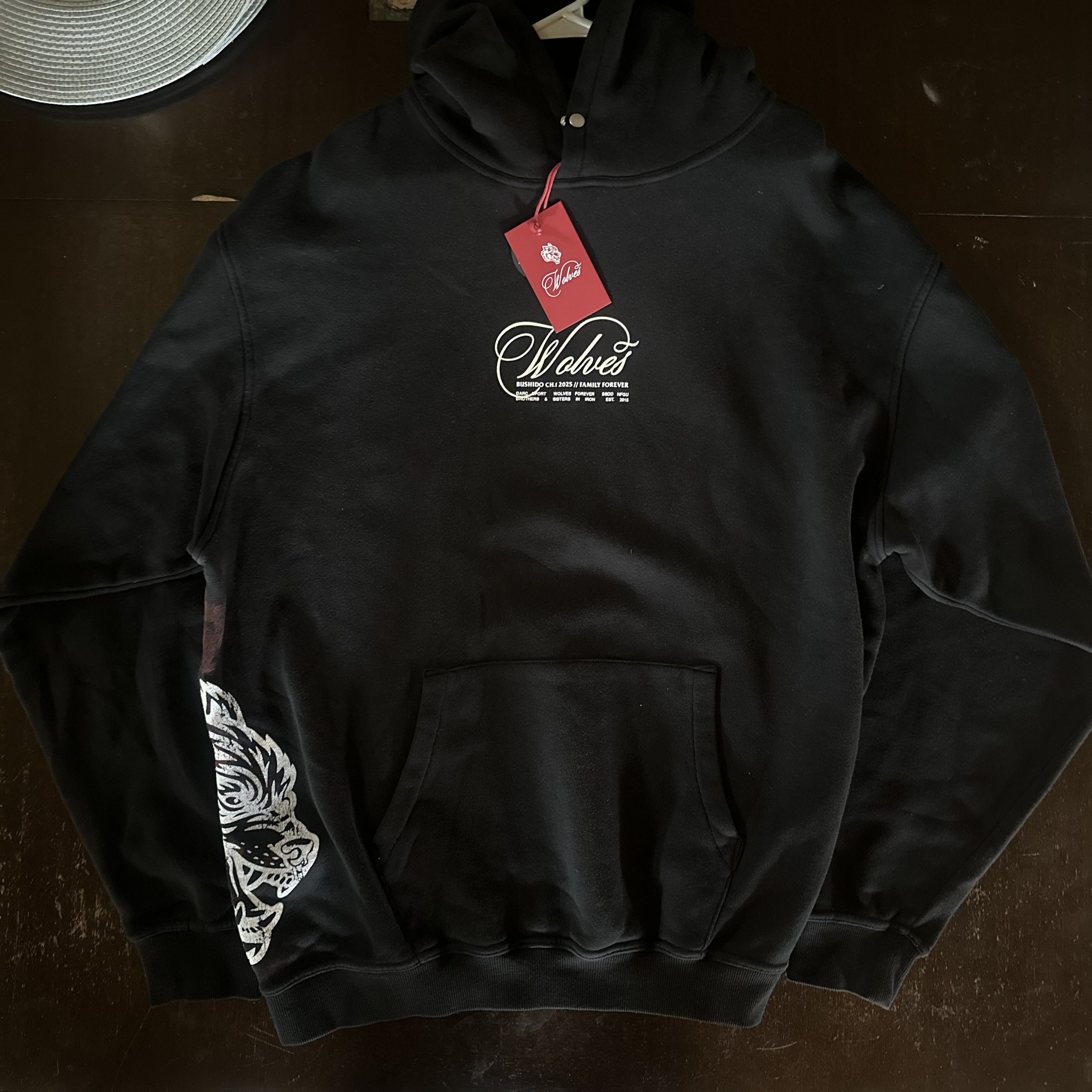 Darc Sport Darc Sport Bushido “Death Bloom” 1-500 hoodie red tags Size US XL / EU 56 / 4 - 5 Thumbnail