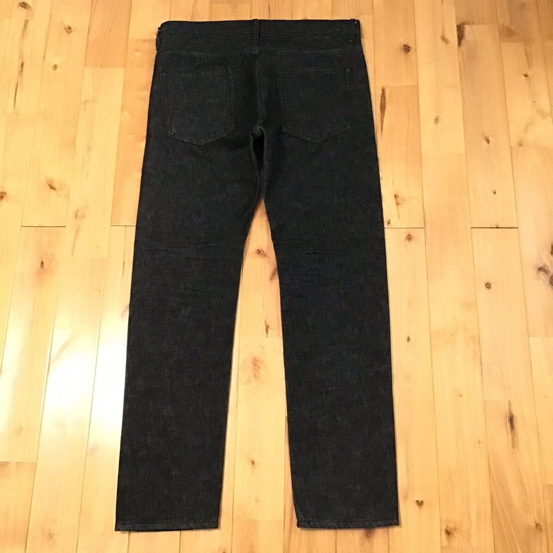 Bape BAPE LOGO DAMAGED Black Denim Pants a bathing ape ★size L Size US 34 / EU 50 - 4 Thumbnail