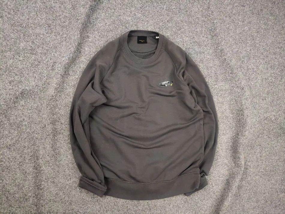 Percival Percival Dark Grey crewneck sweatshirt car logo Size US M / EU 48-50 / 2 - 1 Thumbnail