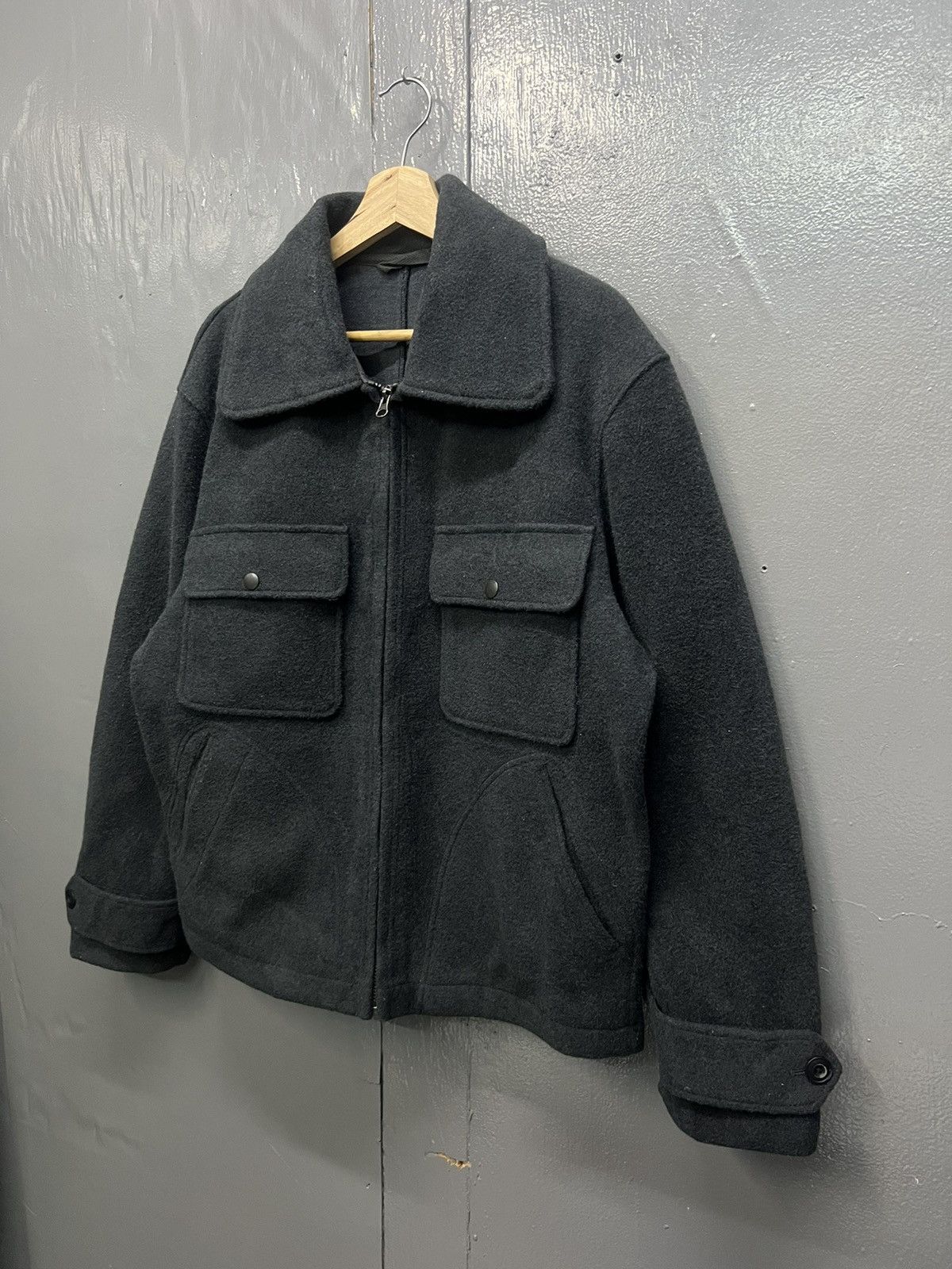 Uniqlo Uniqlo Wool Jacket Double Pocket Size US L / EU 52-54 / 3 - 3 Thumbnail