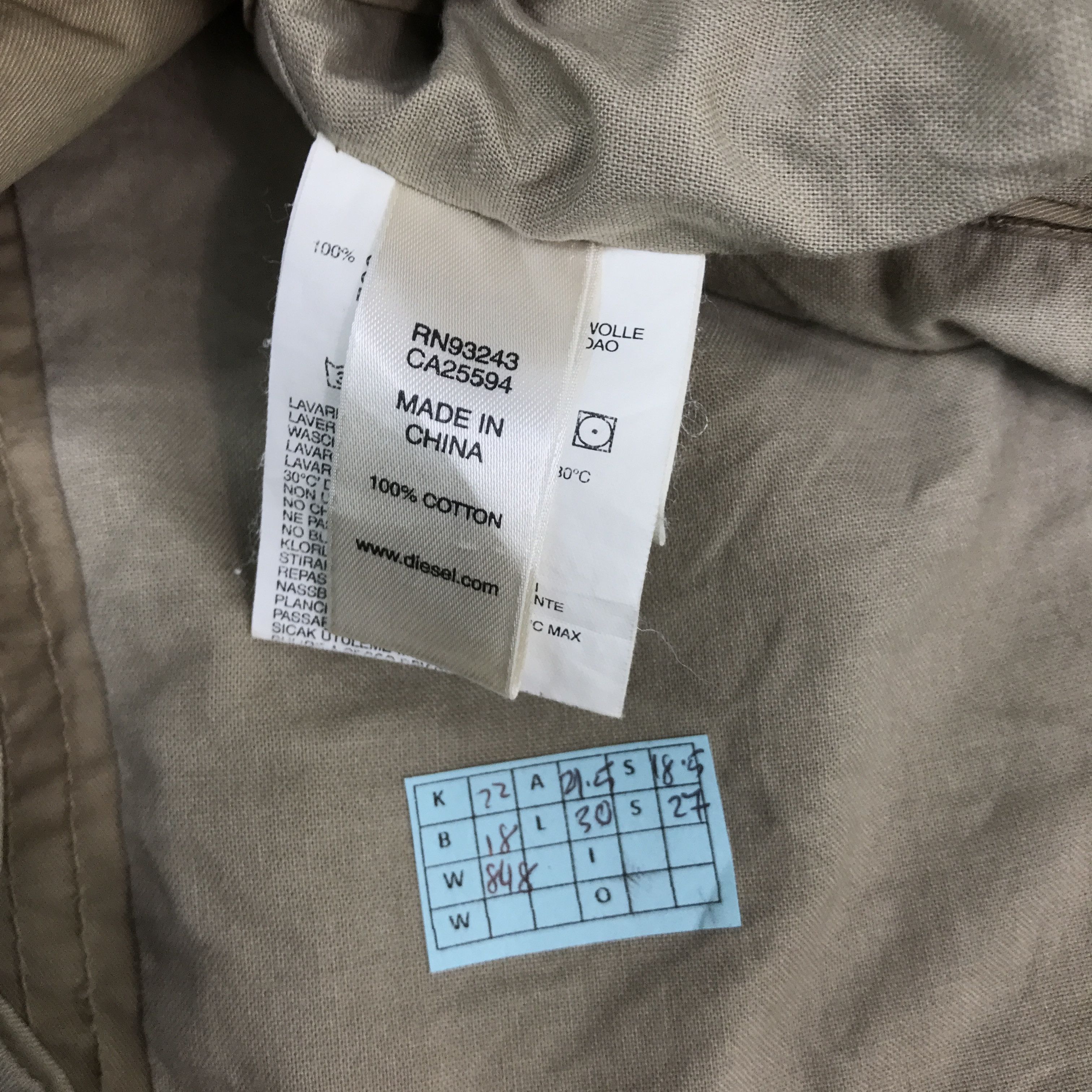 Diesel DIESEL JACKET Size US L / EU 52-54 / 3 - 12 Thumbnail