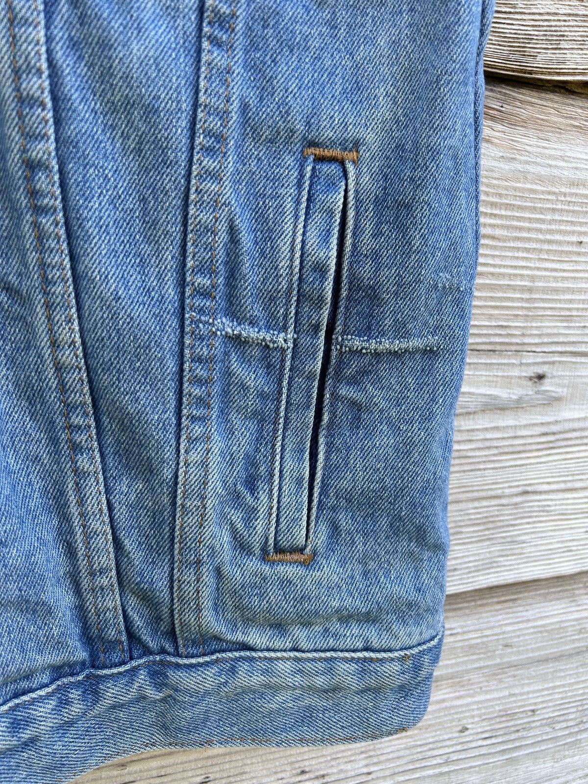 Vintage 90s Vintage Planet Mars M&M’s Embossed Denim Vest Size US L / EU 52-54 / 3 - 7 Thumbnail