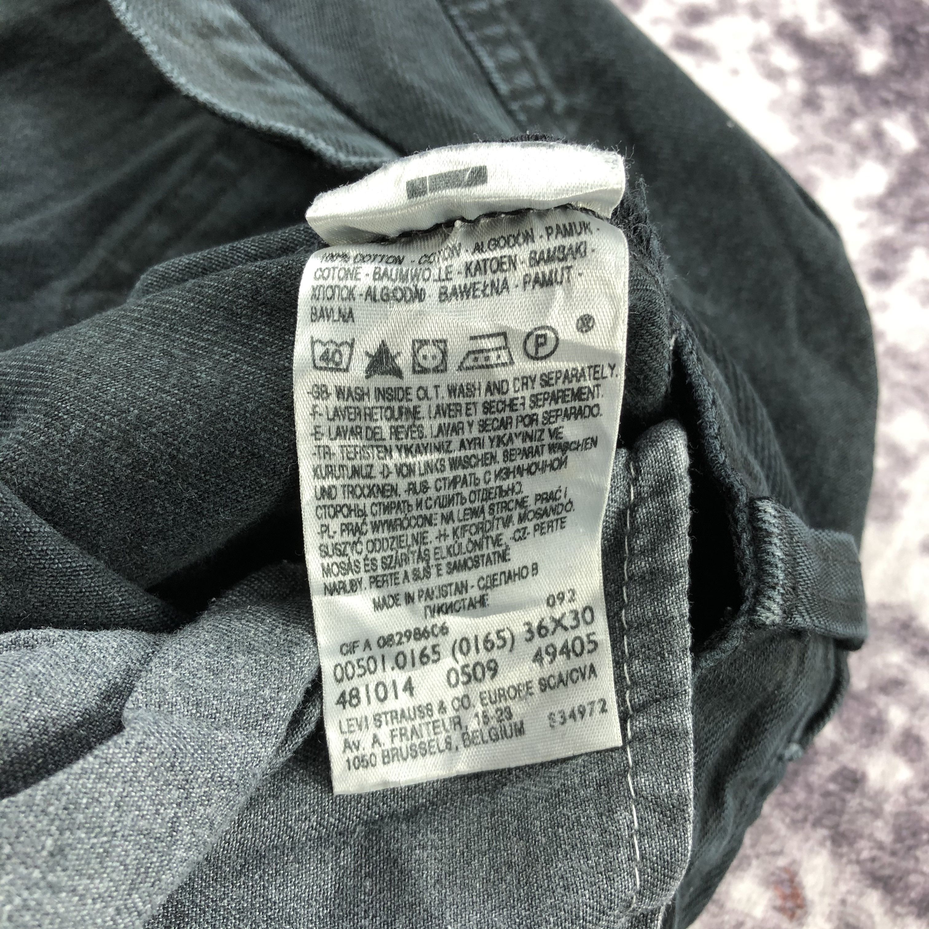 Levi's Vintage Distress Levis 501 Jeans-JM2095 Size US 35 - 11 Thumbnail