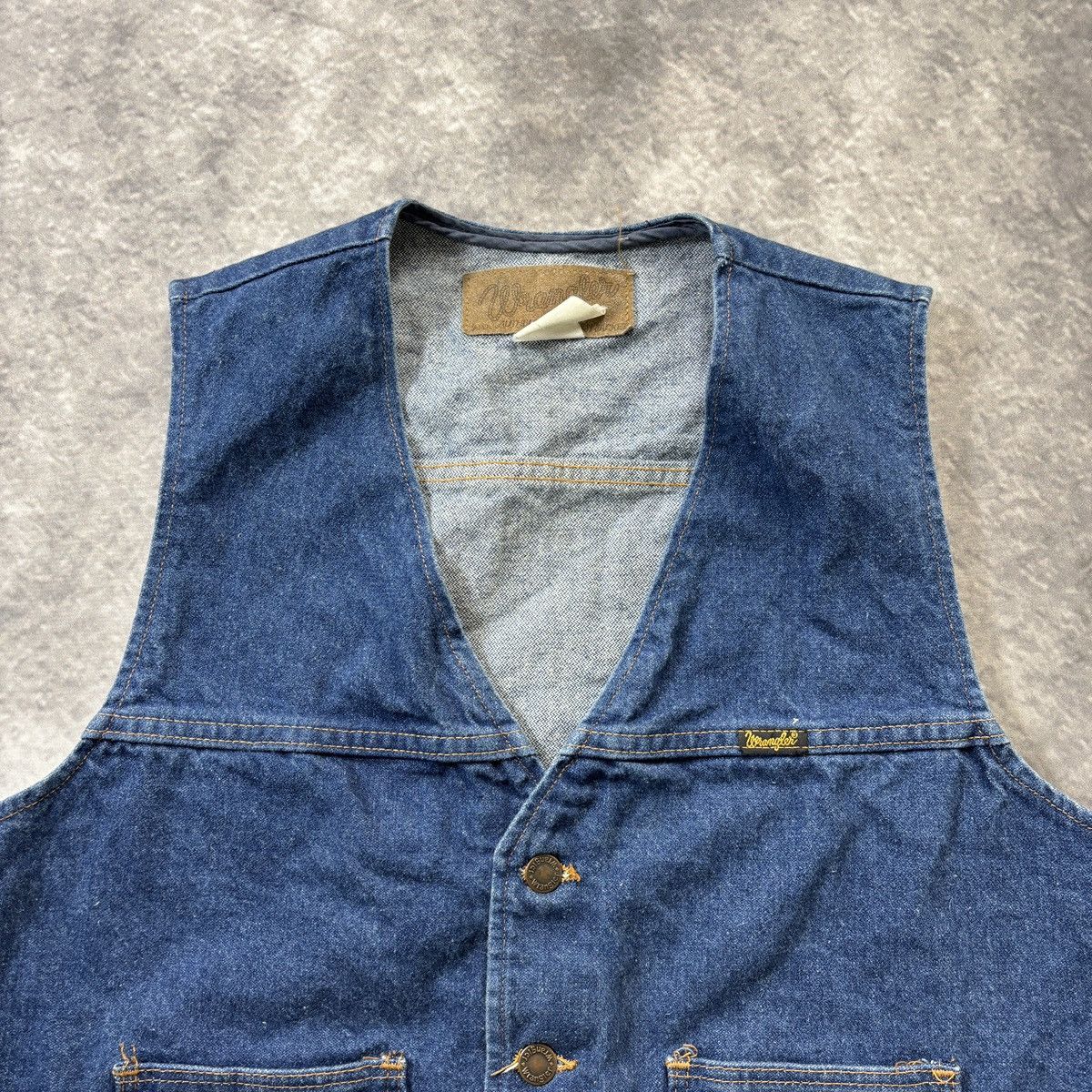 Vintage × Wrangler Wrangler Vest Size US M / EU 48-50 / 2 - 4 Thumbnail