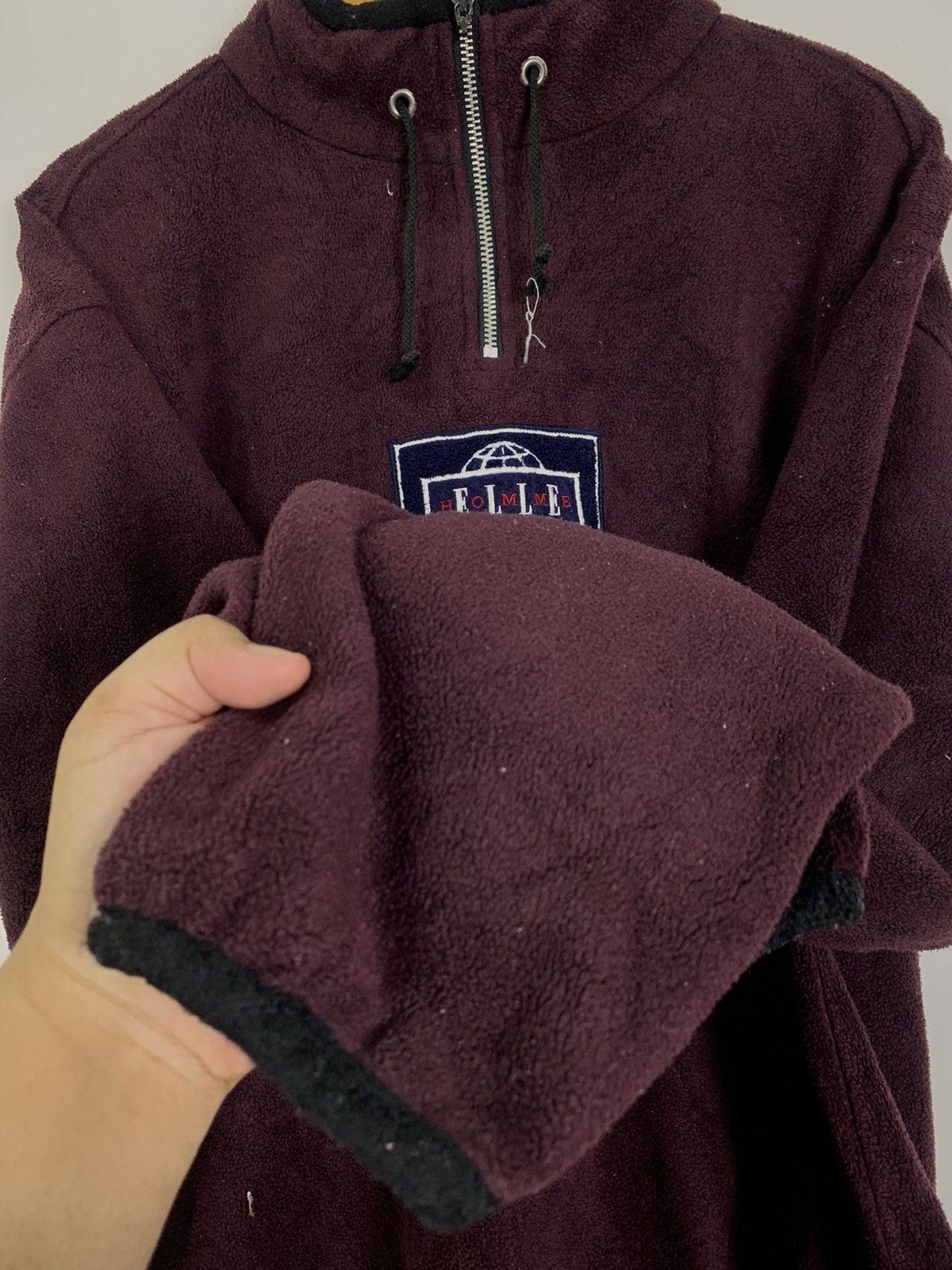 Japanese Brand × Polartec × Vintage Vintage Elle Homme Anorak fleece Size US L / EU 52-54 / 3 - 9 Thumbnail