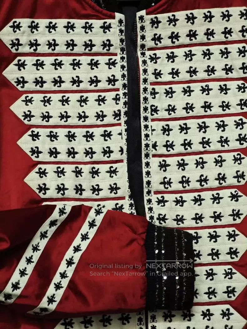 Saint Laurent Paris saint laurent embroidered baseball jacket. Size US L / EU 52-54 / 3 - 2 Thumbnail