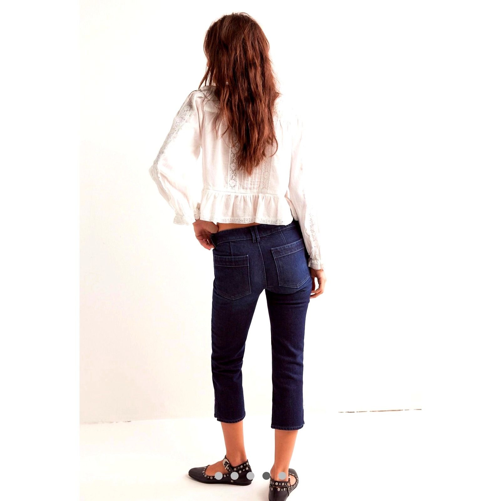 Free People Free People We The Free Always Tomorrow Capris Carpe Diem 30 Size 30" / US 8 / IT 44 - 5 Thumbnail