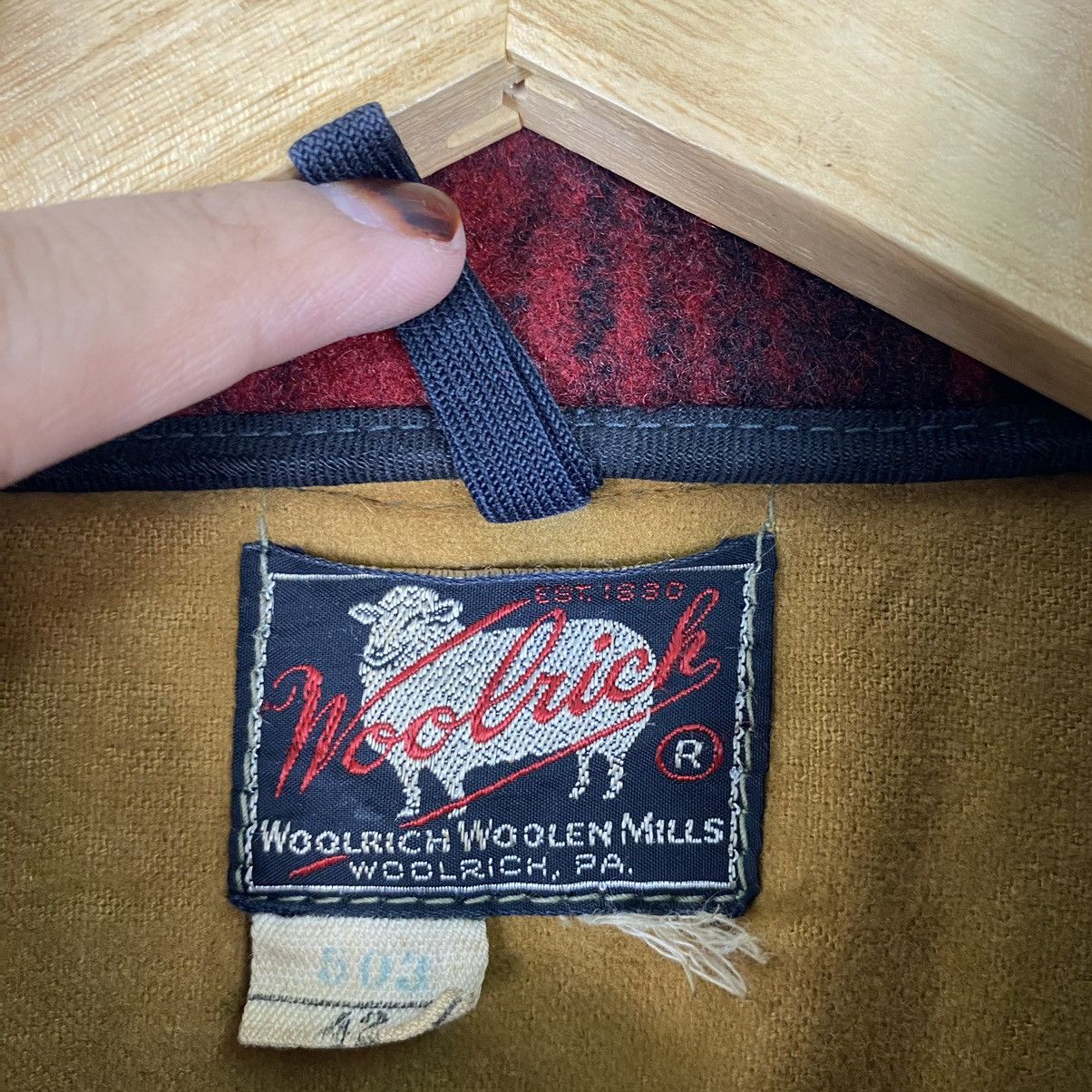 Woolrich Woolen Mills 90s Woolrich Woolen Mills Mackinaw Tartan Plaids Jacket Size US M / EU 48-50 / 2 - 12 Thumbnail