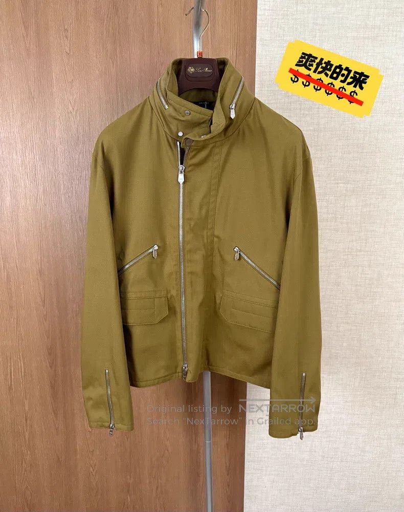 Hermes Hermes Men's Casual Jacket with Hidden Hood, Tech Fabric Size US L / EU 52-54 / 3 - 1 Thumbnail