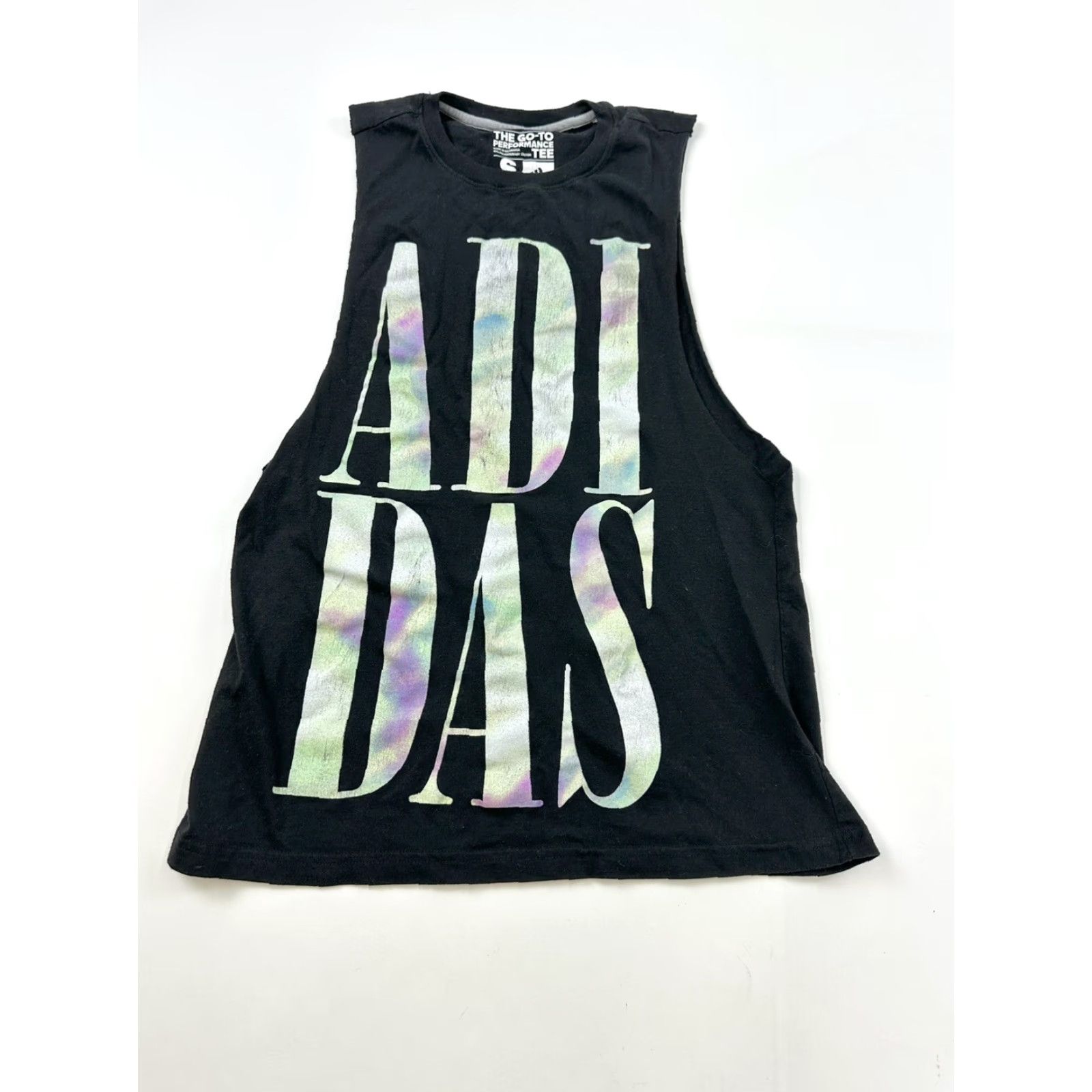 Adidas Adidas Tank Women Small Black Running Racerback Breathable Basic Tank Top S Womens Running & Jogging Size S / US 4 / IT 40 - 2 Thumbnail