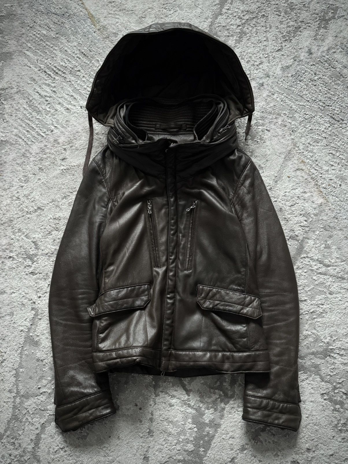 GOA GOA leather bono jacket Size US M / EU 48-50 / 2 - 1 Thumbnail