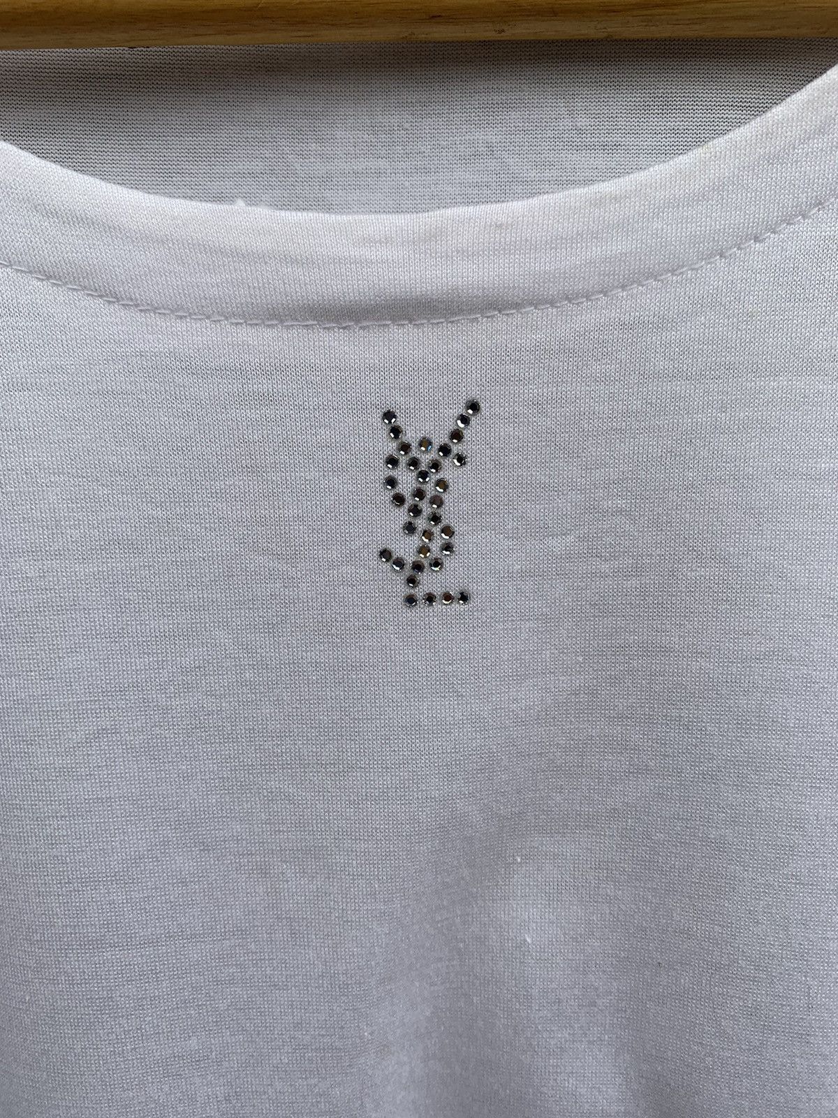 Yves Saint Laurent Vintage YSL Centre Logo Size US M / EU 48-50 / 2 - 5 Thumbnail