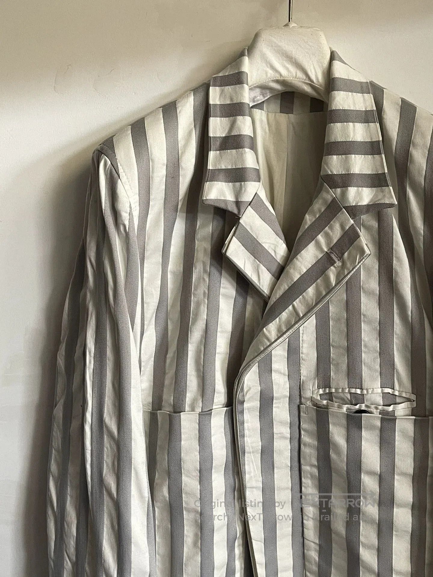 Ann Demeulemeester Ann Demeulemeester Striped Blazer. Size XS / US 0-2 / IT 36-38 - 3 Thumbnail