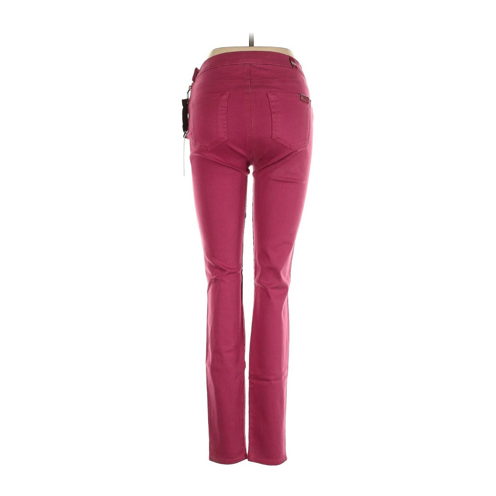 Giambattista Valli GIAMBATTISTA VALLI x 7 FOR ALL MANKIND Pink Cotton Pants 26 Size 26" / US 2 / IT 38 - 3 Thumbnail
