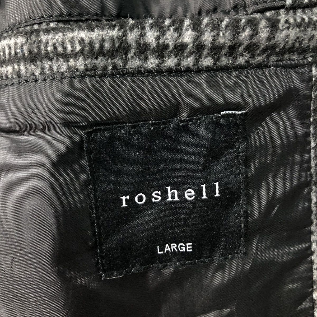 Japanese Brand 🔥VINTAGE CHORE BUTTON JACKET ROSHELL TARTAN ISSEY MIYAKE Size US L / EU 52-54 / 3 - 19 Thumbnail