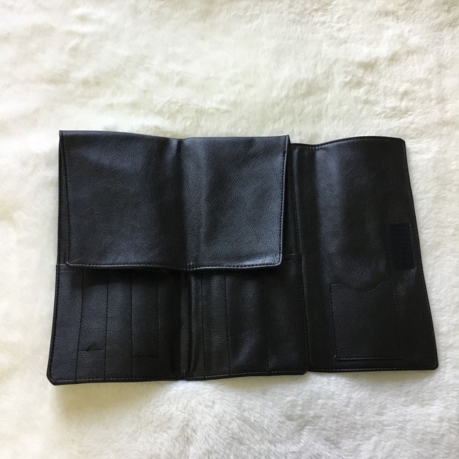 Other Black Leather Makeup Case Size ONE SIZE - 4 Thumbnail