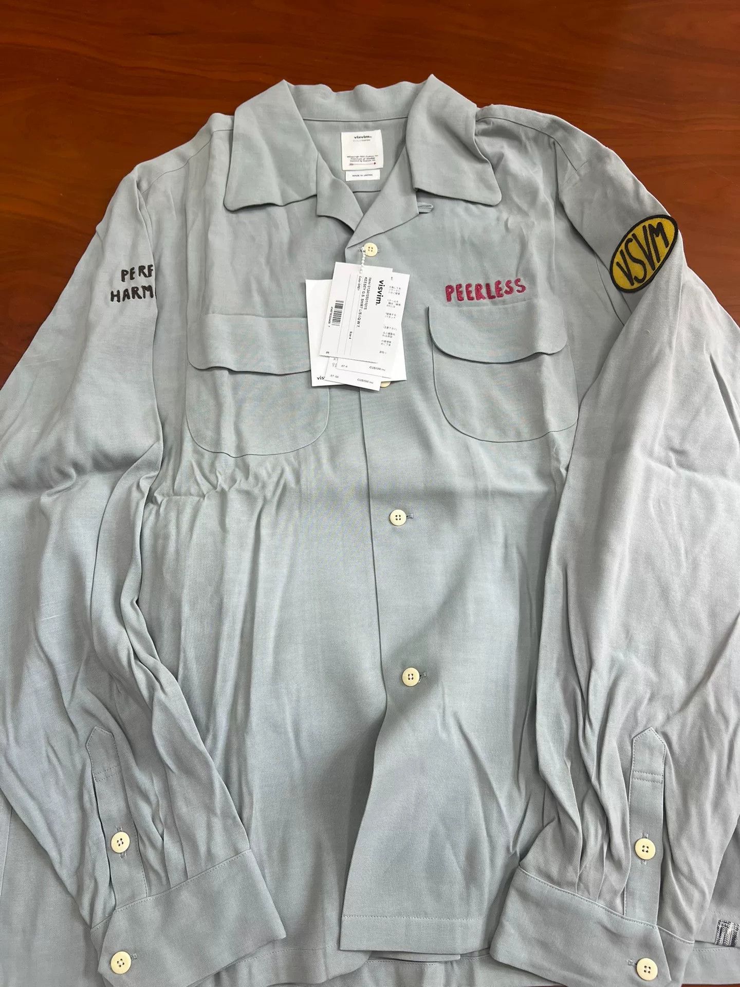 Visvim VISVIM KEESEY G.S. I.Q.W.T. Embroidered Shirt Size US XL / EU 56 / 4 - 1 Thumbnail