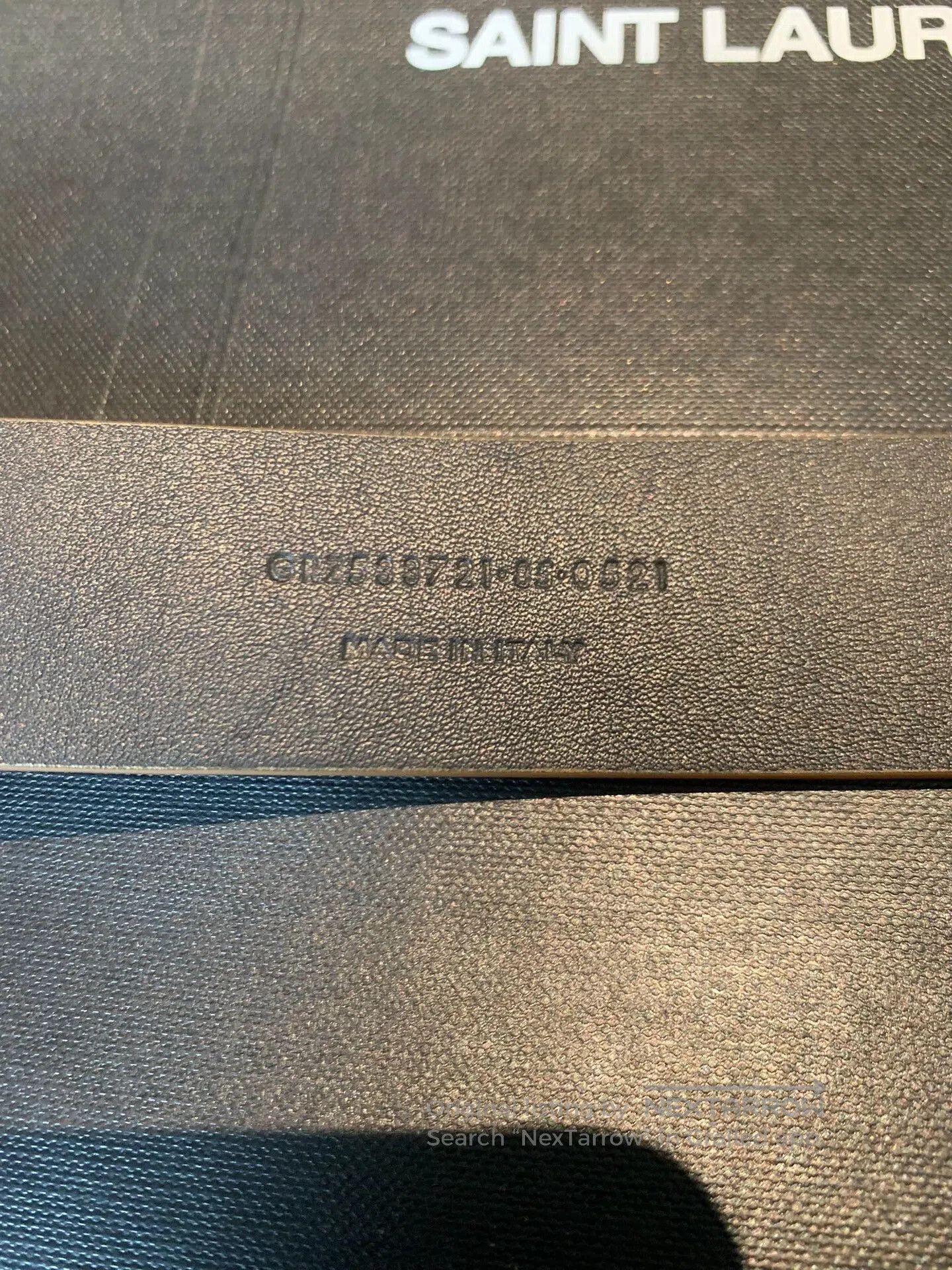 Saint Laurent Paris Saint Laurent Runway Logo Belt 3cm. Size ONE SIZE - 6 Thumbnail