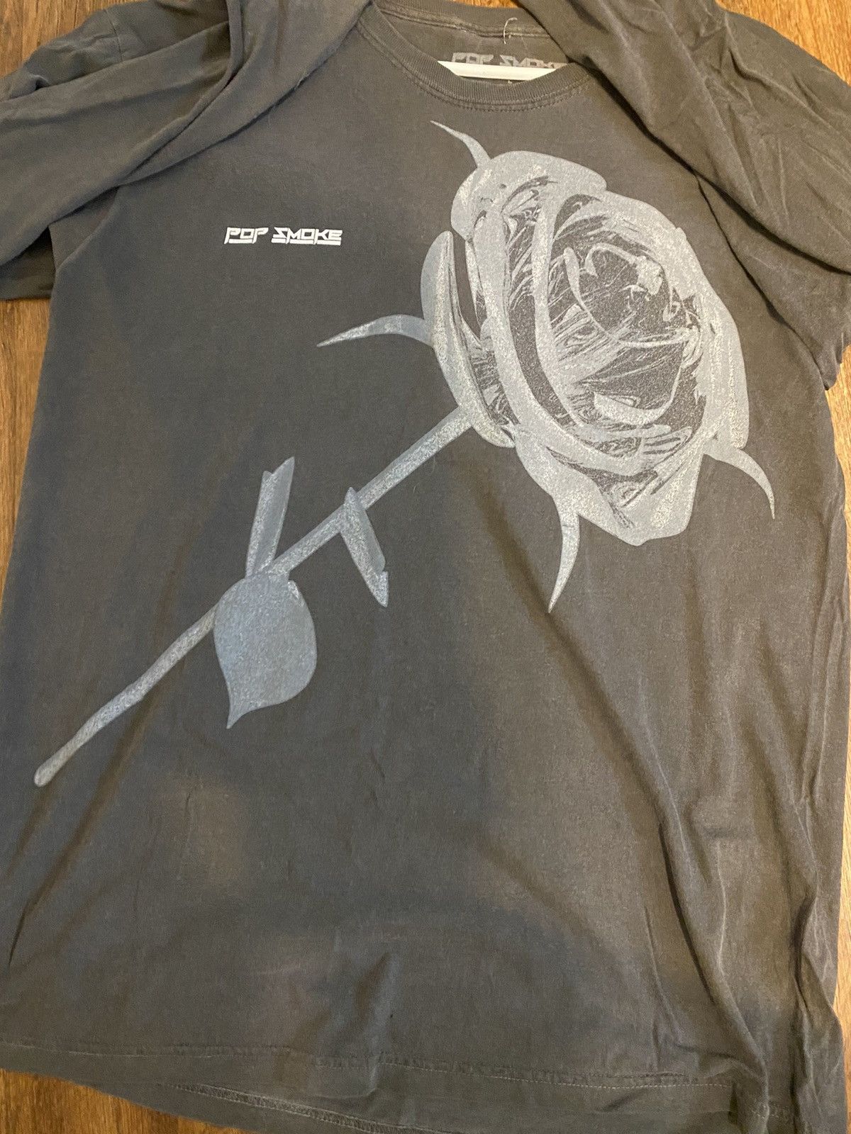 Rap Tees Pop smoke longsleeve Size US L / EU 52-54 / 3 - 1 Thumbnail