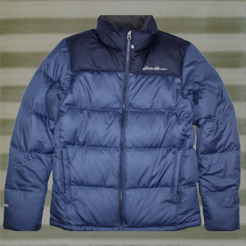 Eddie Bauer Eddie Bauer Jacket Men's S EB650 Classic Goose Down 2.0 Puffer Blue Size US S / EU 44-46 / 1 - 1 Thumbnail