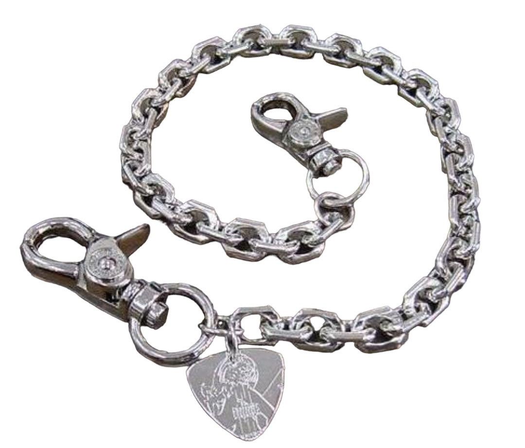 image of Hysteric Glamour Wallet Chain in Silver, Men's