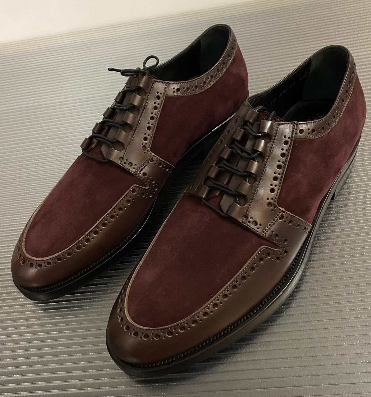 Mr. Hare Mr. Hare calf leather cashmere suede oxblood deacon 11 NEW Size US 11 / EU 44 - 1 Thumbnail