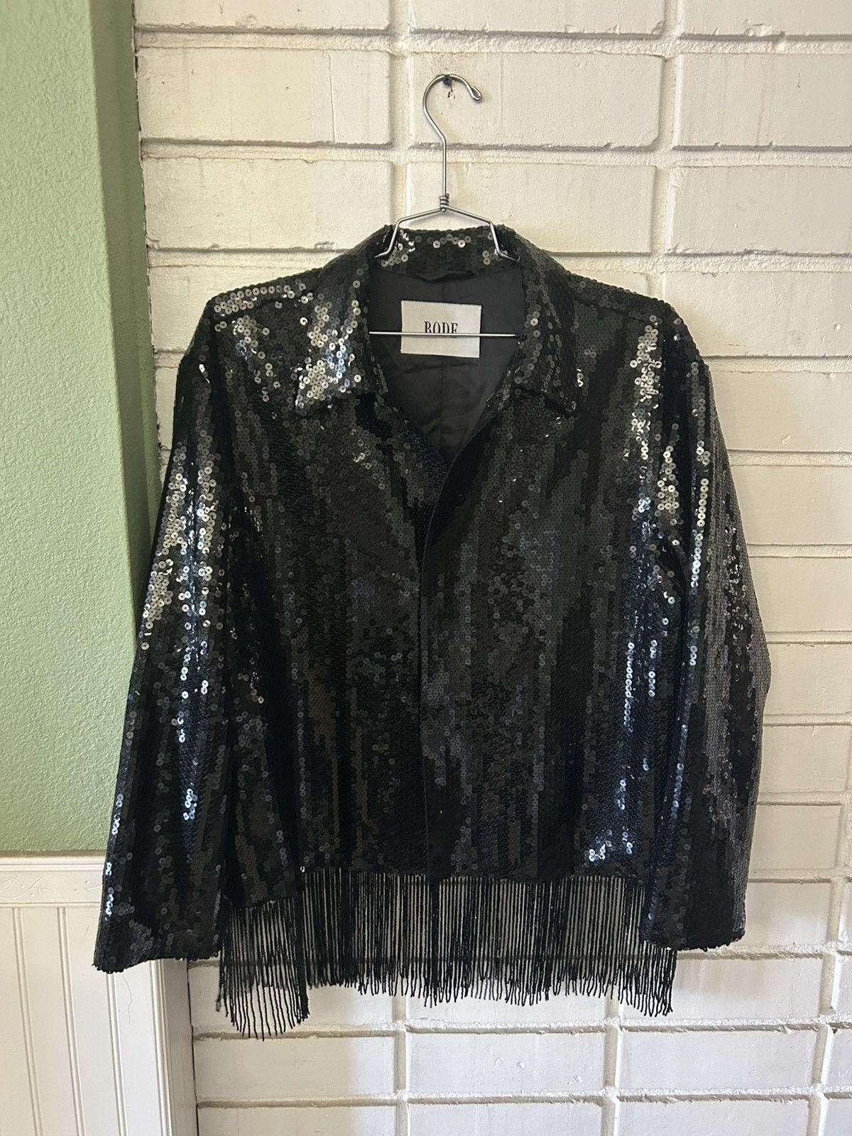 Bode Bode Sequined Blass Evening Jacket (szM/L) Size US M / EU 48-50 / 2 - 1 Thumbnail
