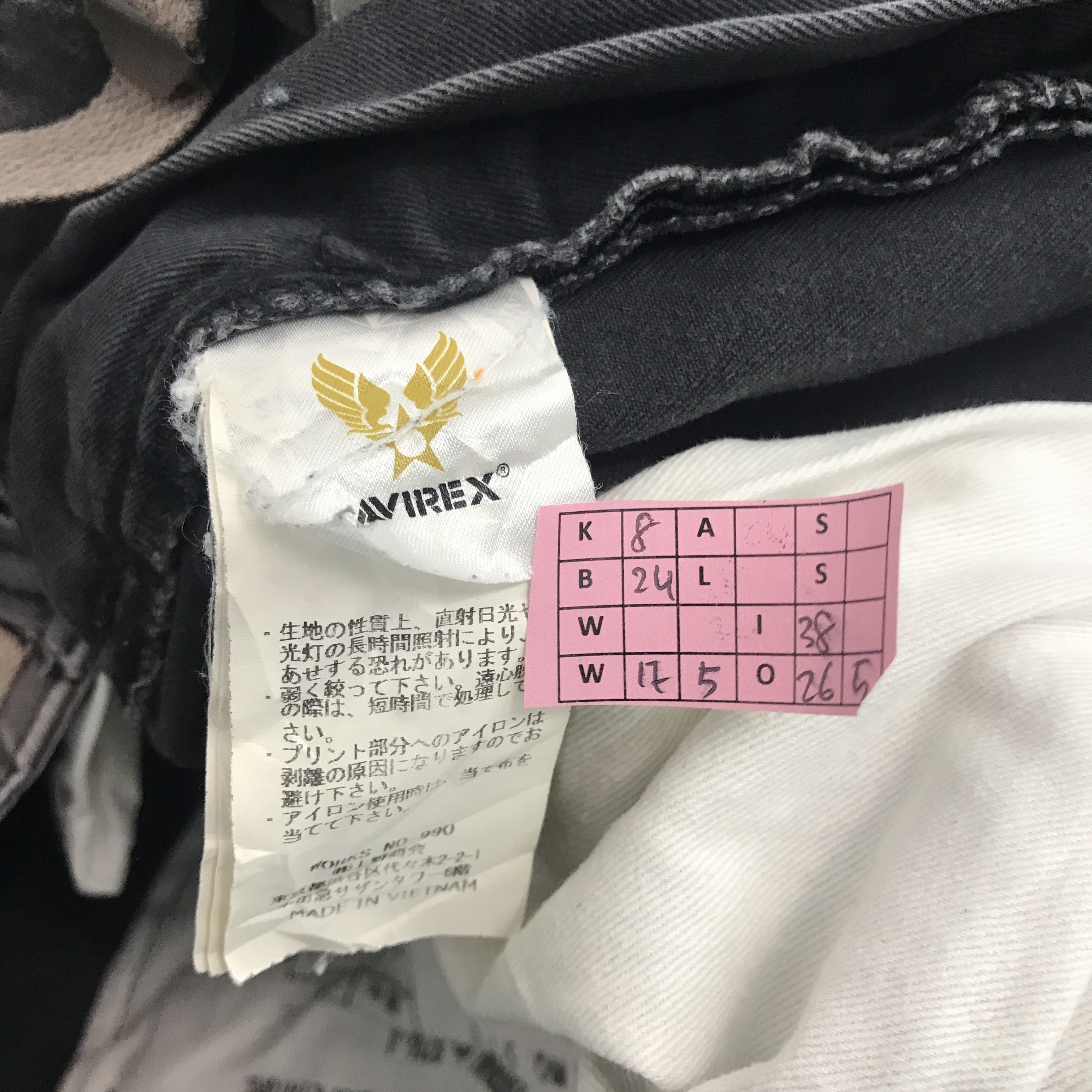 Avirex × Japanese Brand Rare Avirex Japan Cargo Pants Size US 35 - 13 Thumbnail