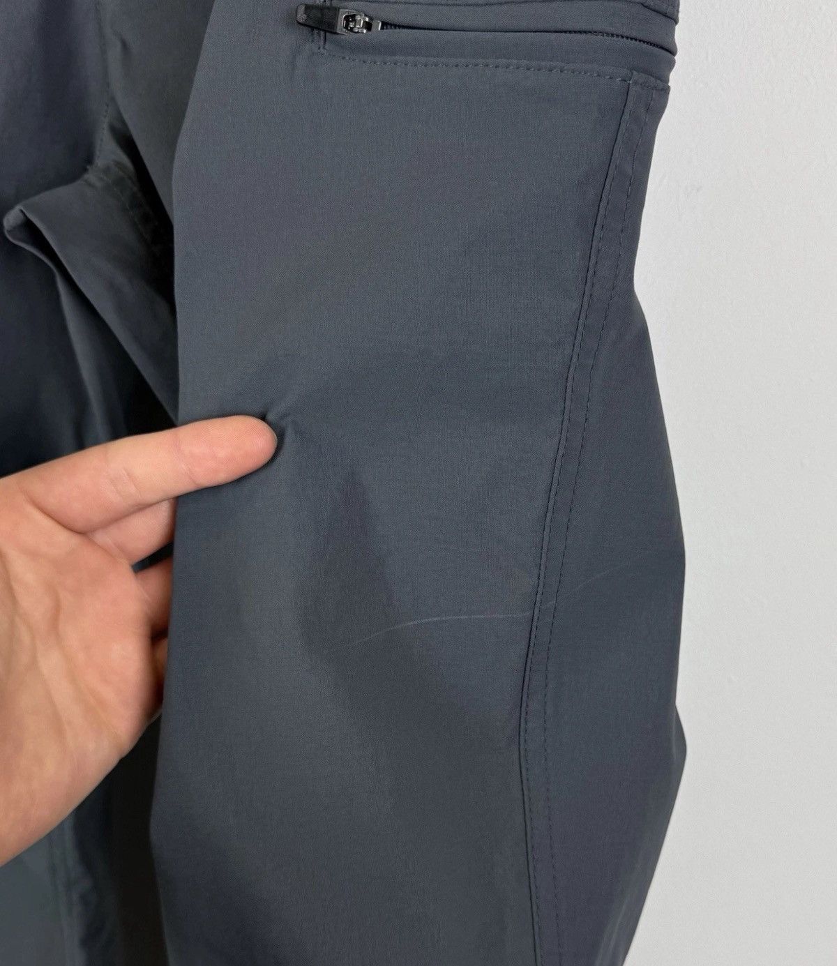 Other Brasher Stretch Hiking Pants Walking Trousers Gray Belted Size US 32 / EU 48 - 4 Thumbnail