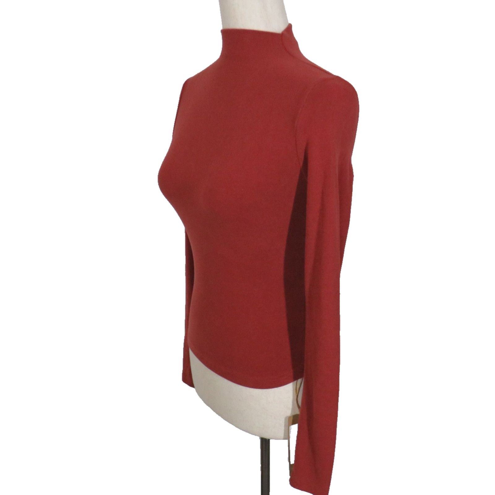Other OGL Eco Mousse ProWarm Long Sleeve Mock Neck Top Rust XS Size XS / US 0-2 / IT 36-38 - 5 Thumbnail