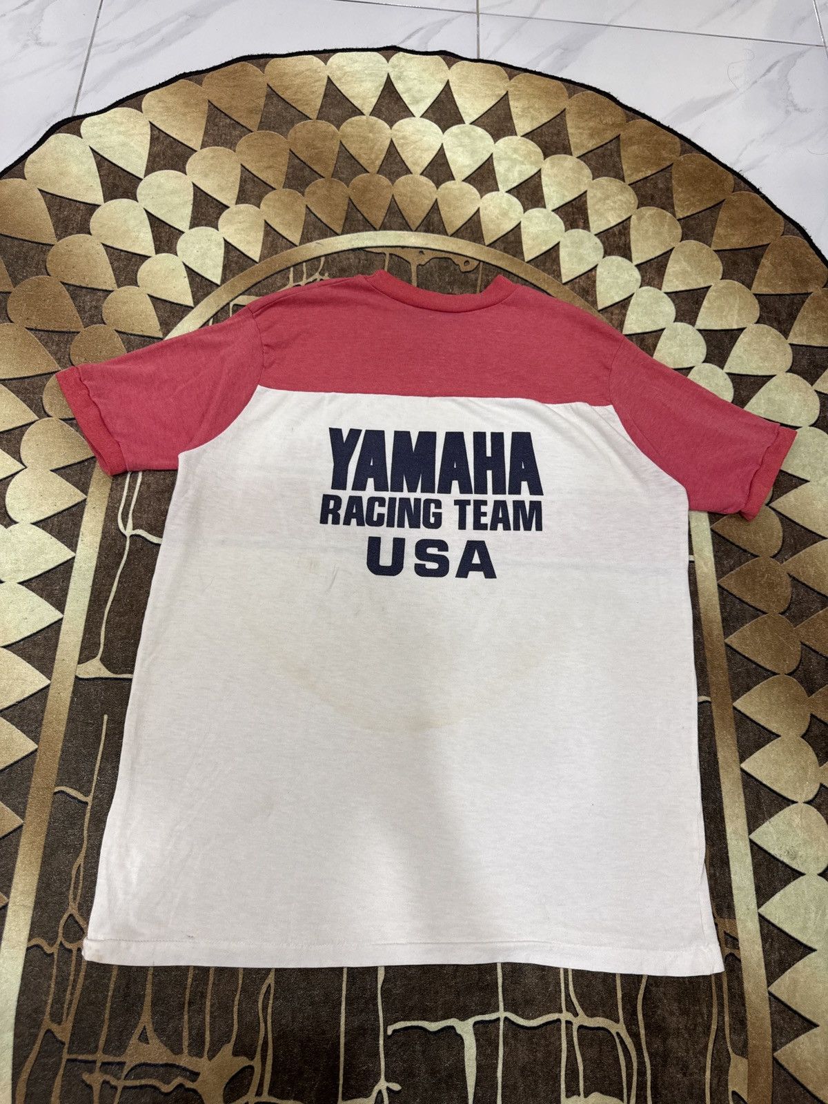 Vintage ‼️Rare Vintage Team Yamaha Racing Usa 80s‼️ Size US L / EU 52-54 / 3 - 12 Thumbnail