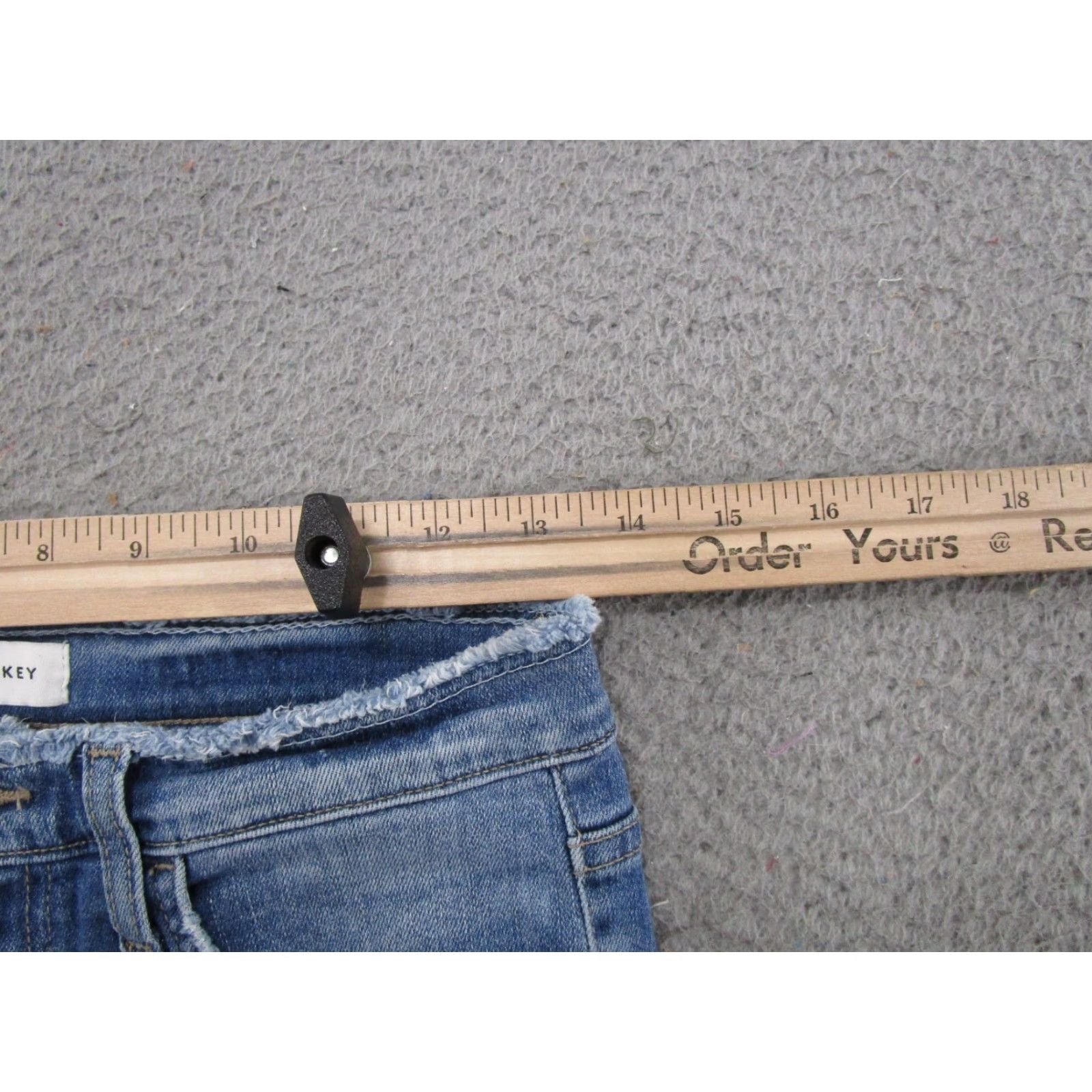 Vintage Flying Monkey Womens Jeans Skinny Denim Stretch Blue Size 27 5-Pocket Design Cotton Blend Size 27" / US 4 / IT 40 - 7 Thumbnail