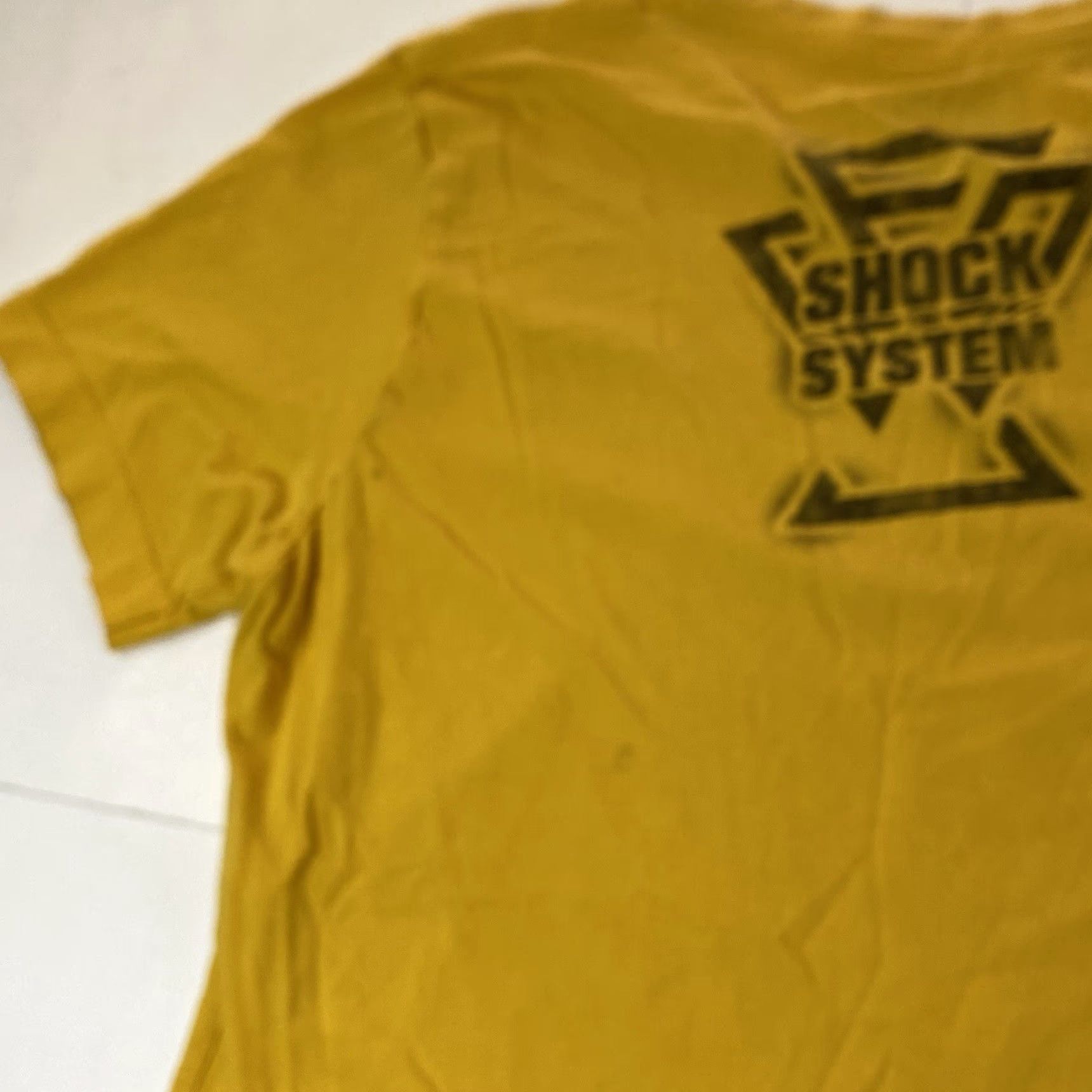 Vintage VINTAGE WWE NXT Undisputed Era Shock The System Yellow T Shirt Medium M Size US M / EU 48-50 / 2 - 7 Thumbnail