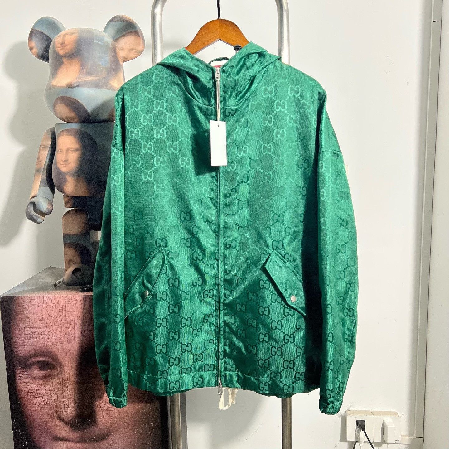 Gucci Gucci Green Light Jacket m Men Size US M / EU 48-50 / 2 - 1 Thumbnail