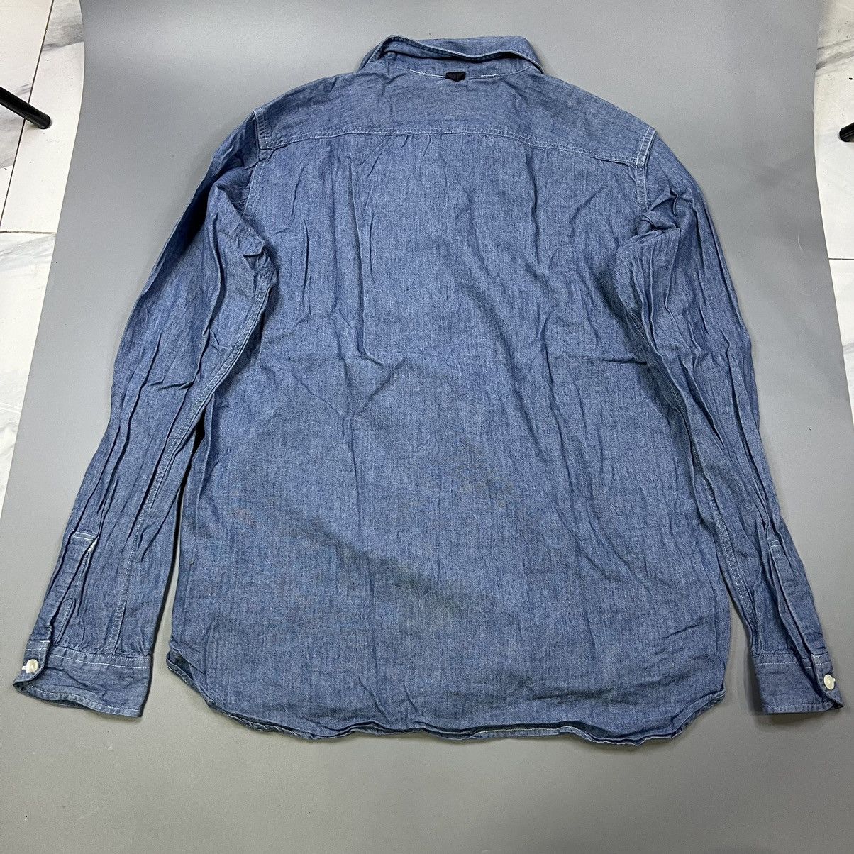 Nanamica Nanamica Patchwork Button Up Shirt Size US L / EU 52-54 / 3 - 12 Thumbnail