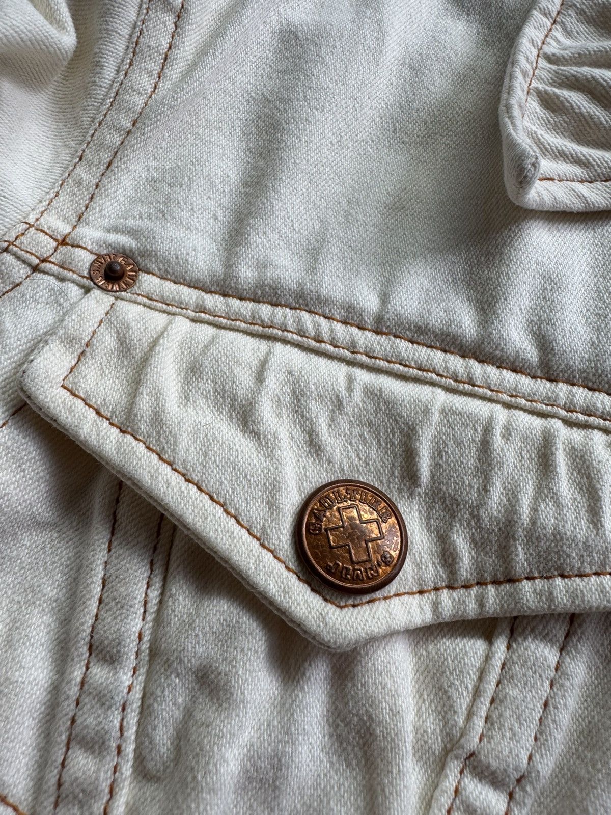 Jean Paul Gaultier Jean paul Gaultier Jeans Vintage 90s Shorty Jacket size 38 Size M / US 6-8 / IT 42-44 - 6 Thumbnail