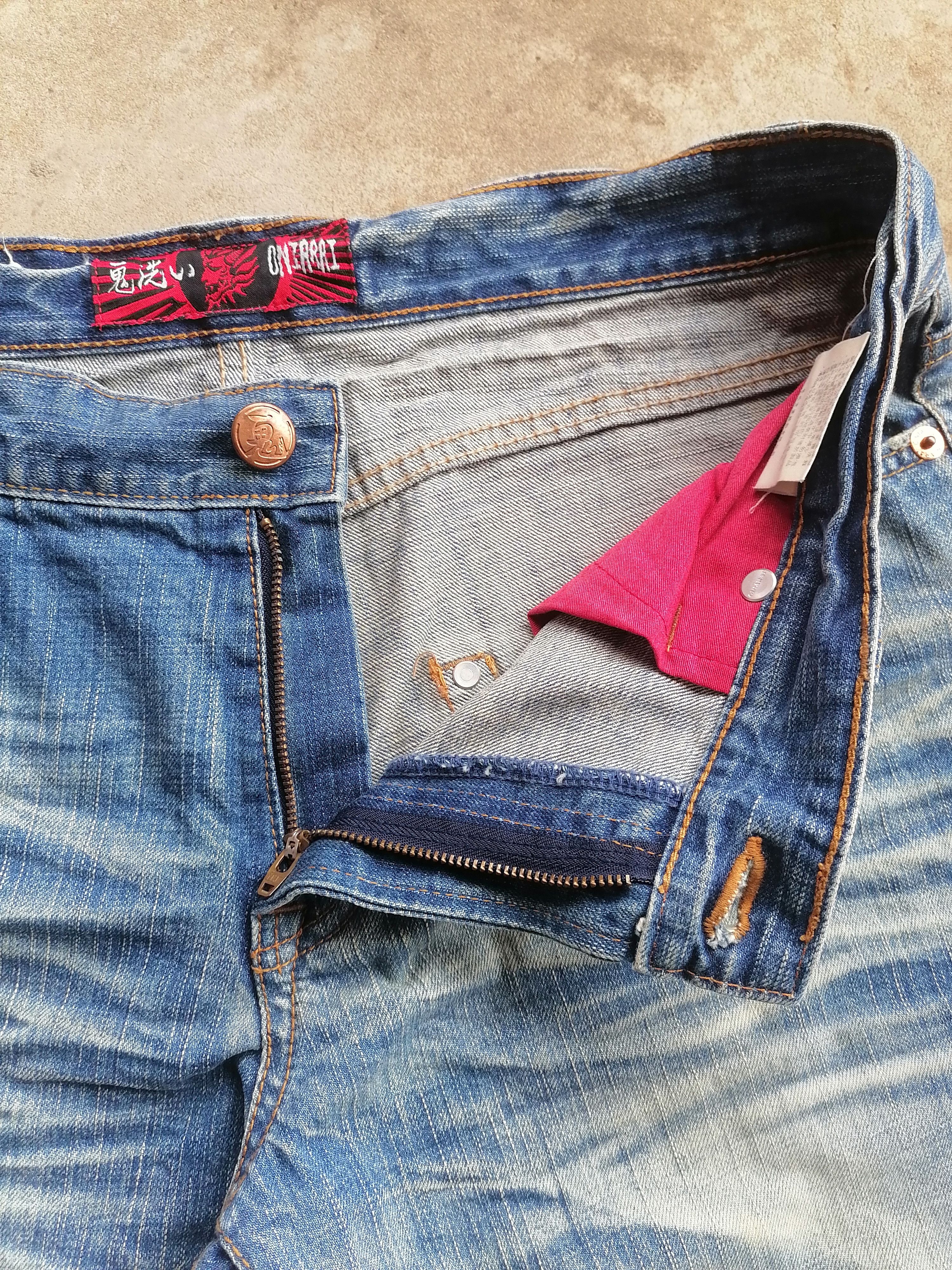 Japanese Brand Oniarai Nice Design Jeans Japan Size US 34 / EU 50 - 8 Thumbnail