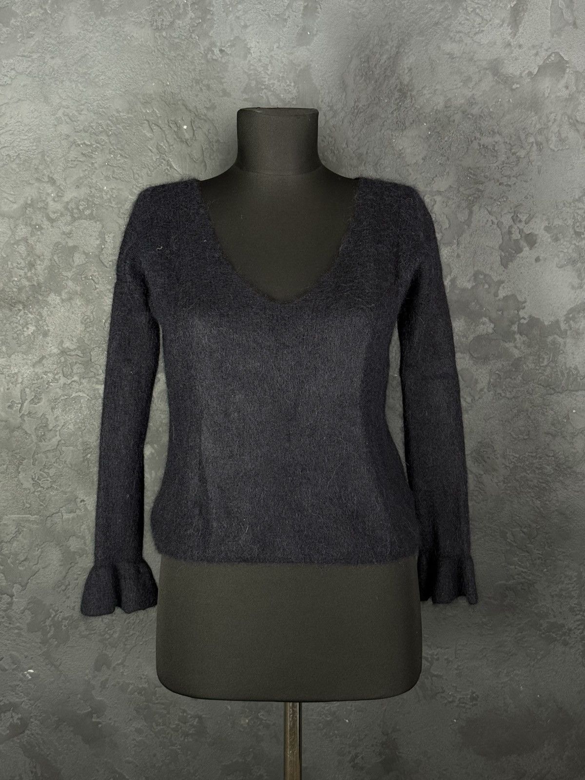 Sezane Sezane Super Mohair Alpaca Wool Sweater Size Xs Size XS / US 0-2 / IT 36-38 - 2 Thumbnail