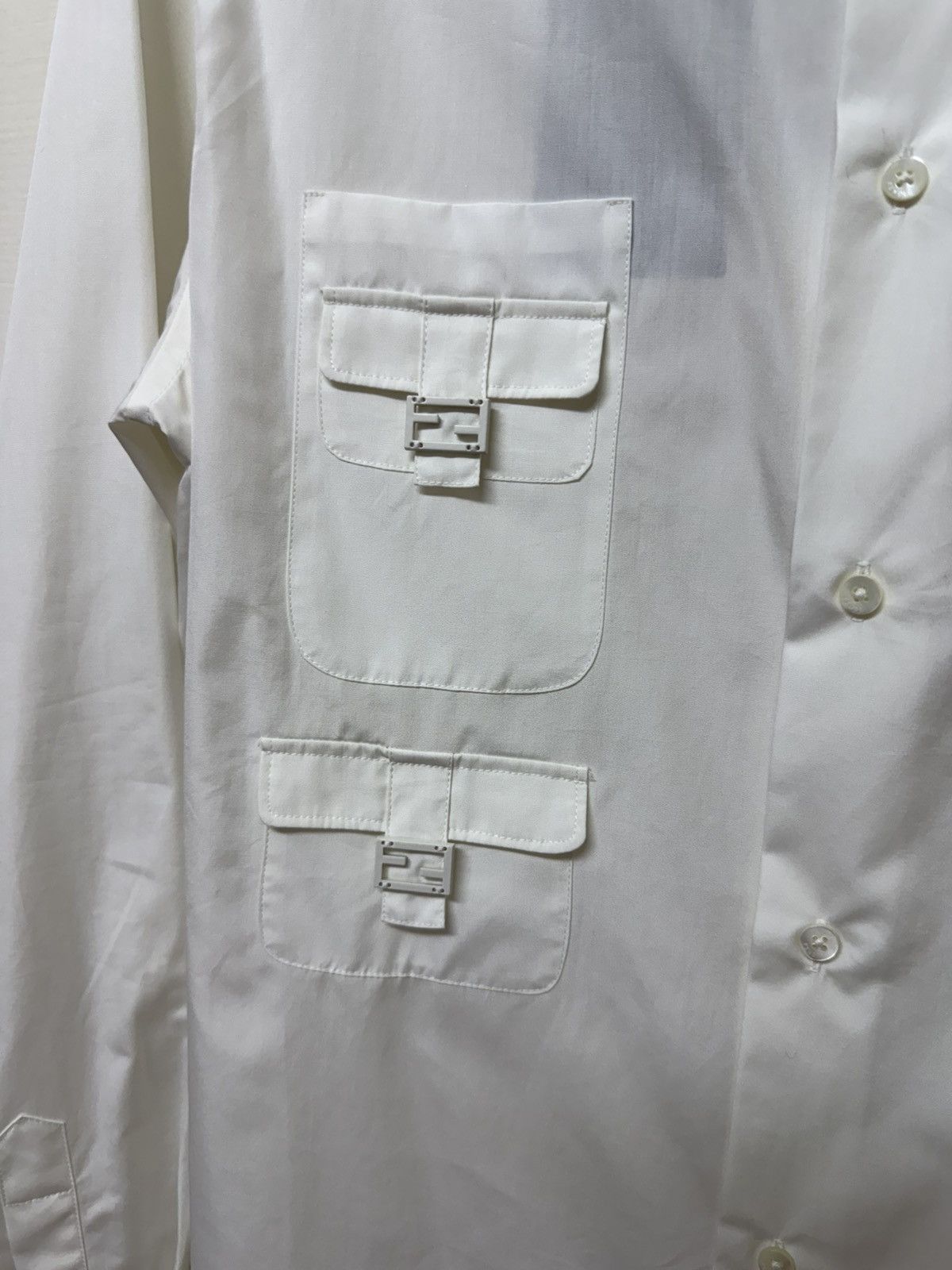 Fendi Fendi FF multi-pocket shirt Size US L / EU 52-54 / 3 - 6 Thumbnail