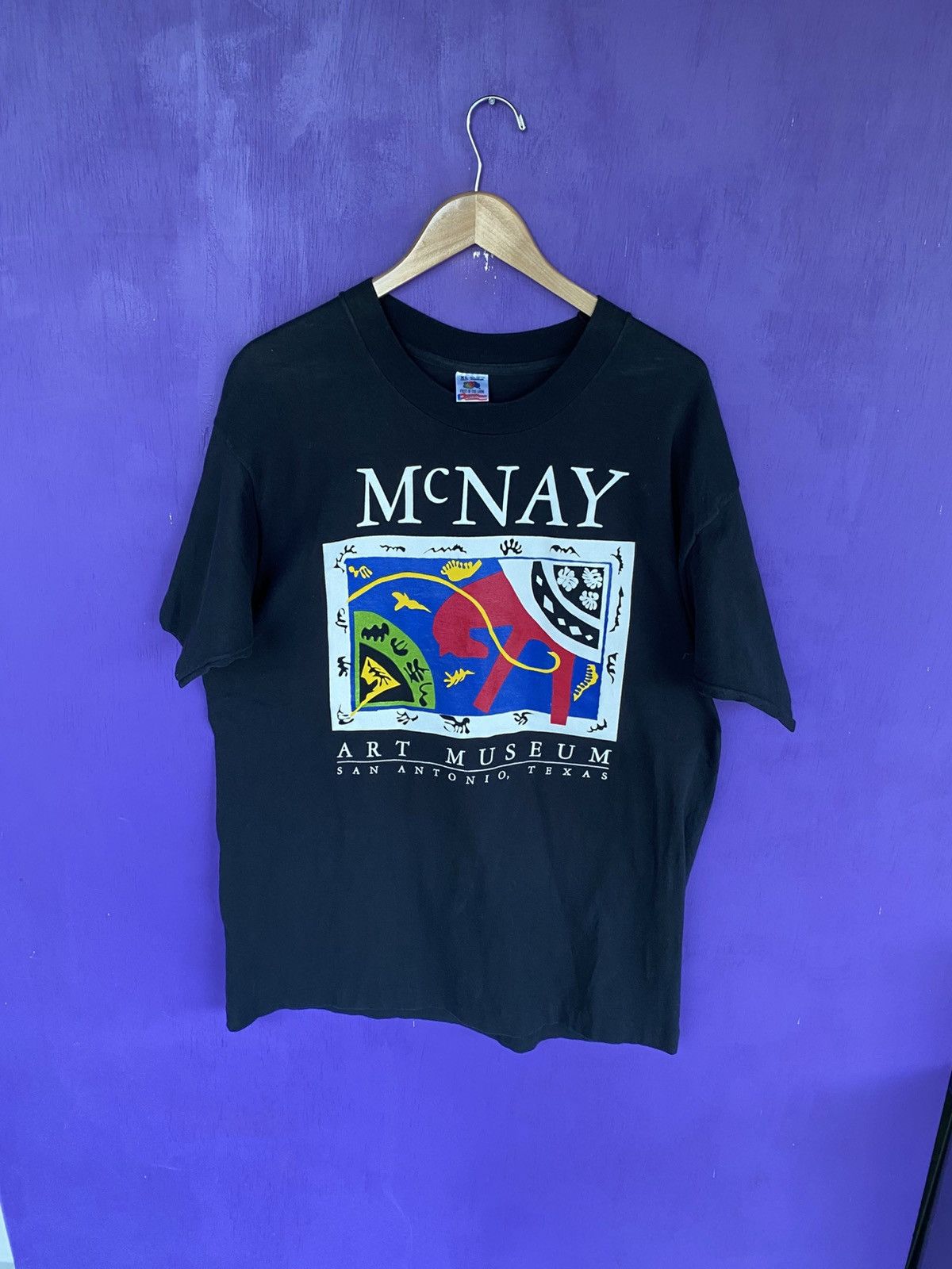 Other Vintage 90s San antonio McNay art museum t-shirt Size US XL / EU 56 / 4 - 1 Thumbnail