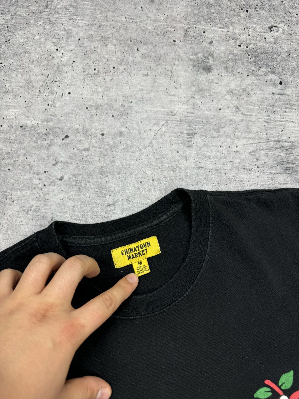 Market × Vintage Vintage Chinatown Market Big Logo Faded Casual Tee T-Shirt Size US M / EU 48-50 / 2 - 7 Thumbnail