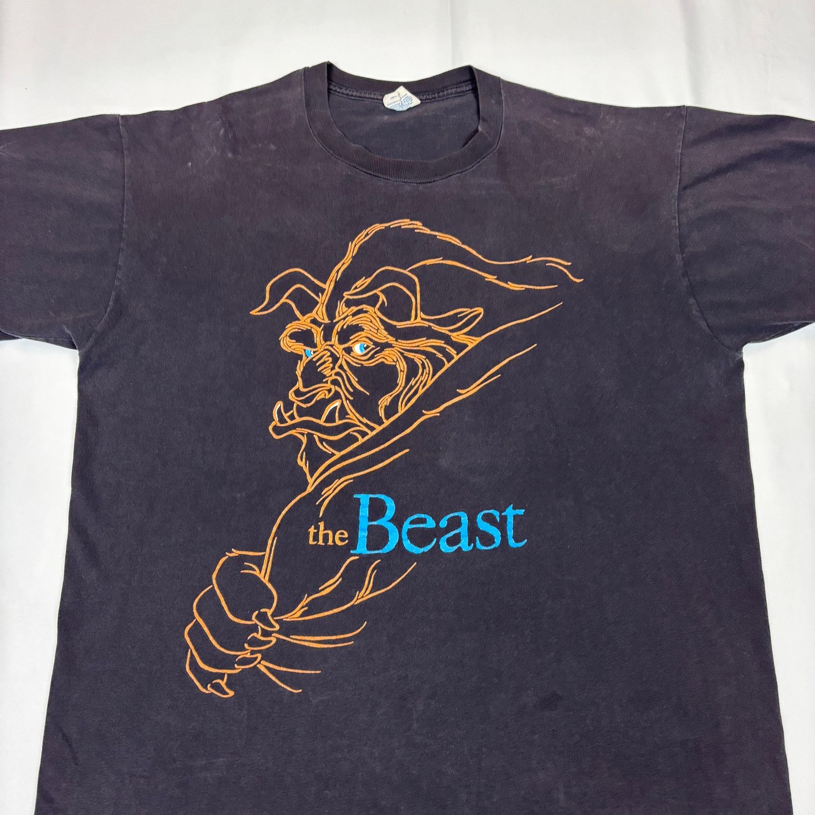 Disney Vintage 80s Disney Beauty and The Beast T Shirt Men's XL Size US XL / EU 56 / 4 - 2 Thumbnail