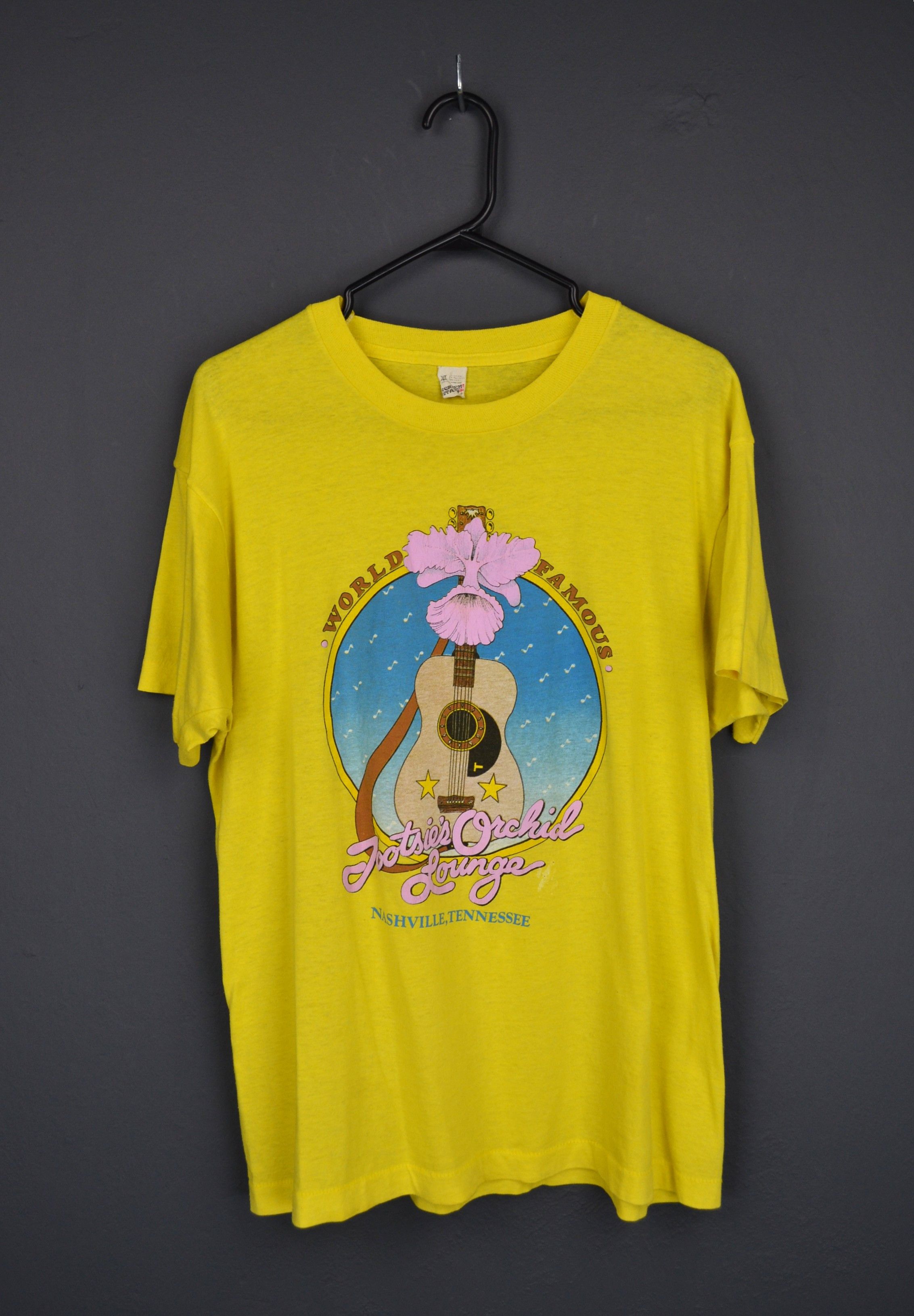 Vintage Tootsie's Orchid Lounge Nashville Bar 1970s-80s XL Vintage Size US XL / EU 56 / 4 - 3 Thumbnail