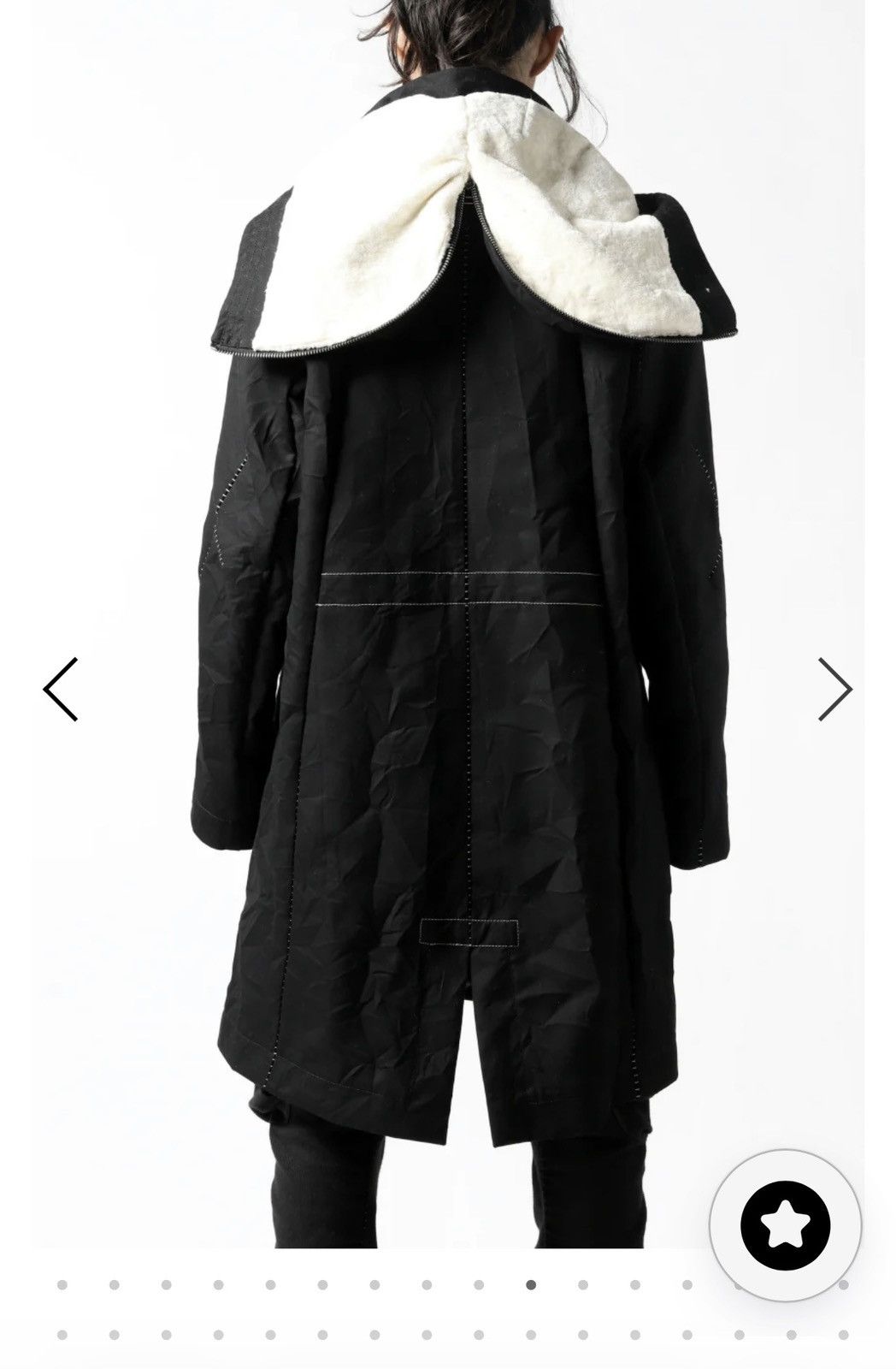 Masnada masnada MILITARY HOODIE LONG PARKA COAT with BOA LINNER Size US M / EU 48-50 / 2 - 8 Thumbnail